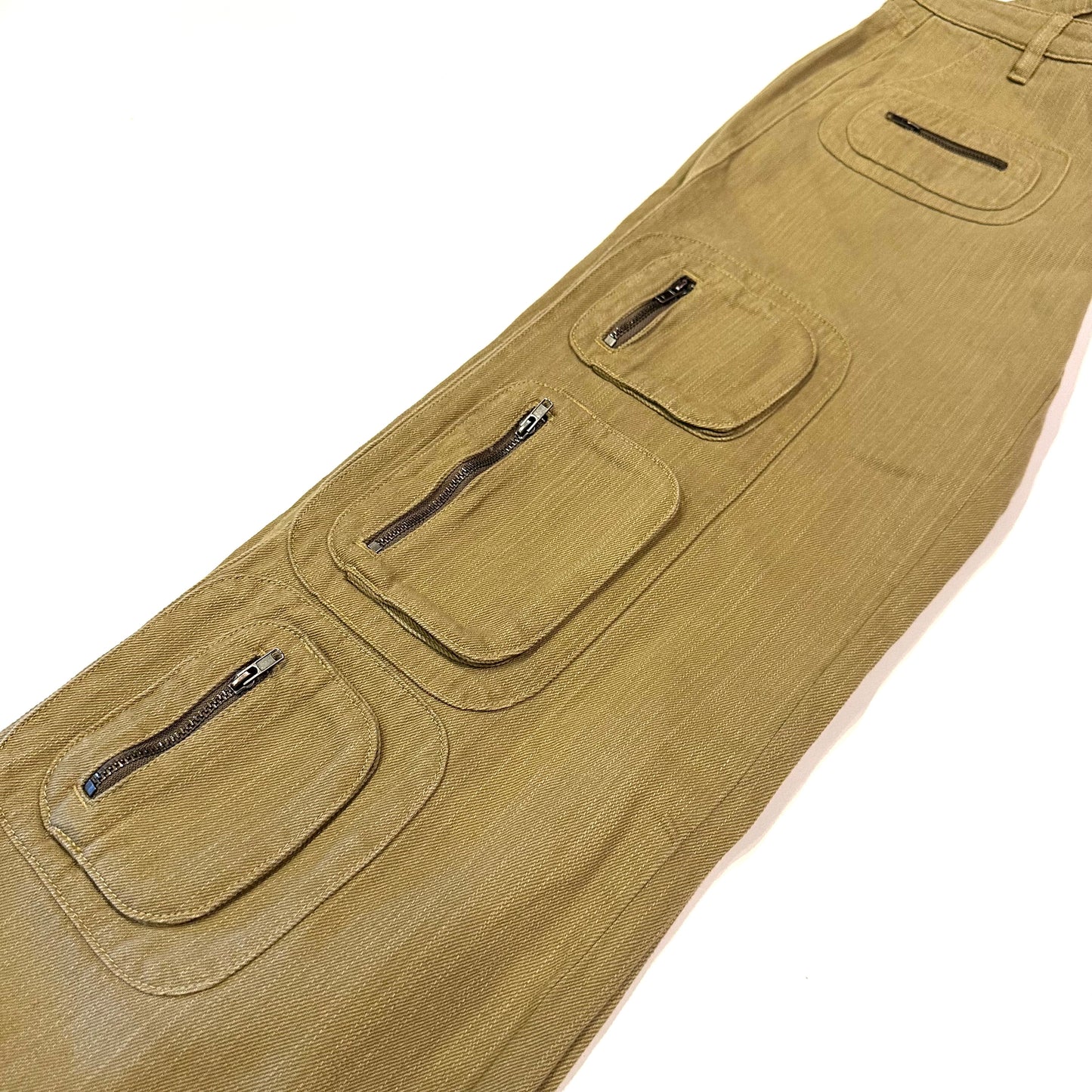Khaki Tech Cargo Pants
