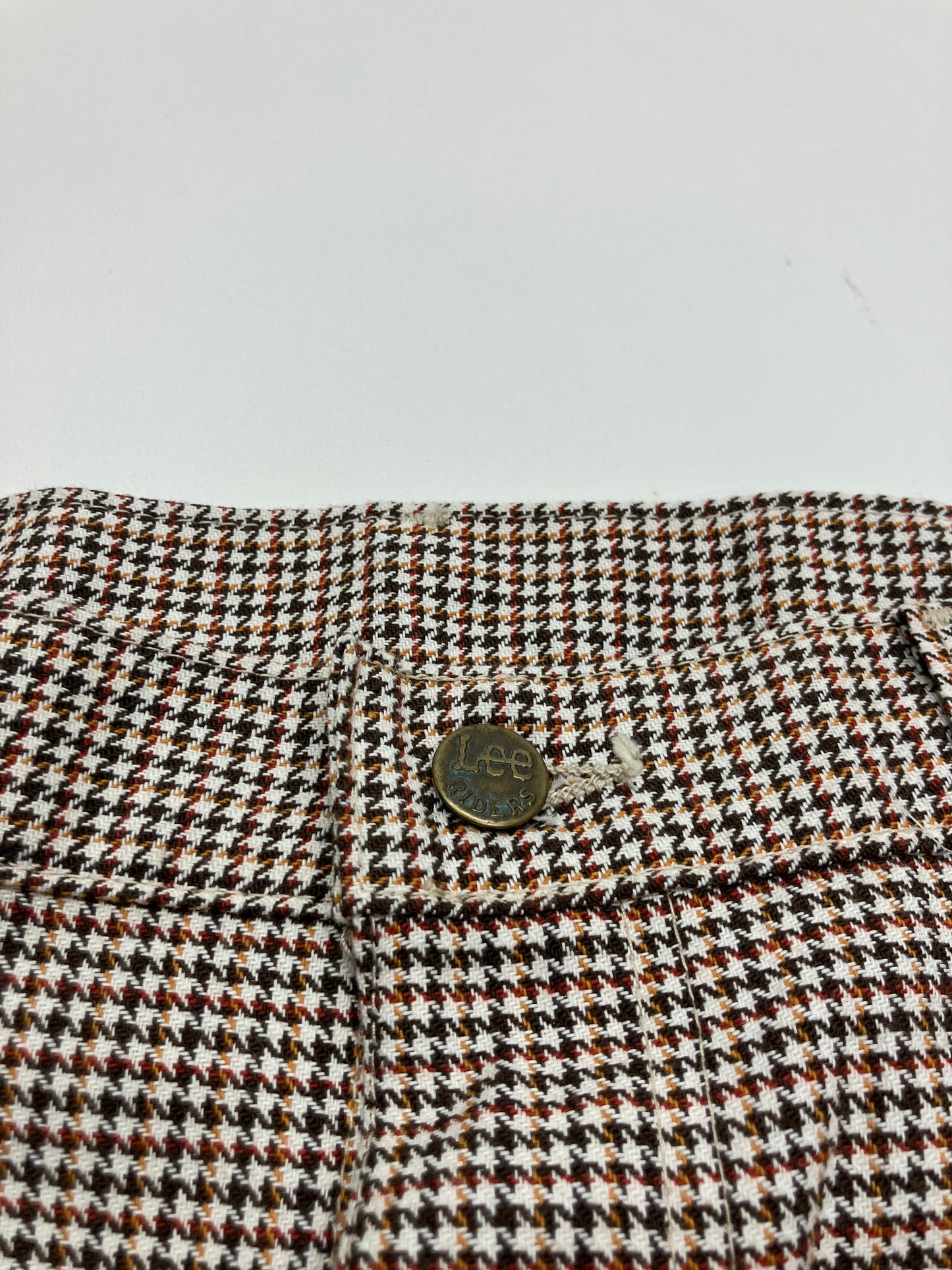 Vintage 1970’s Houndstooth Lee Pants