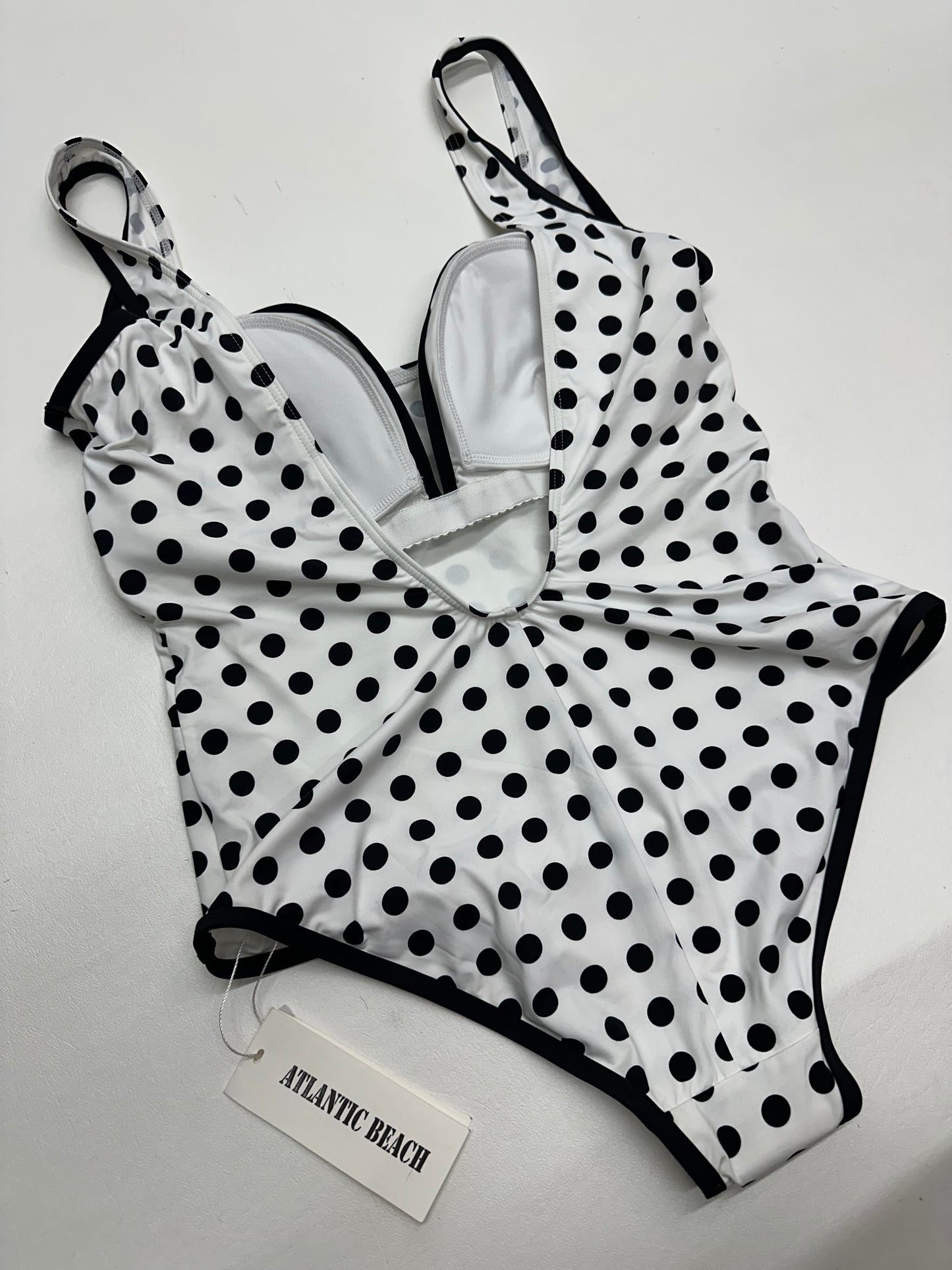 Atlantic Beach Polka Dot Swimsuit