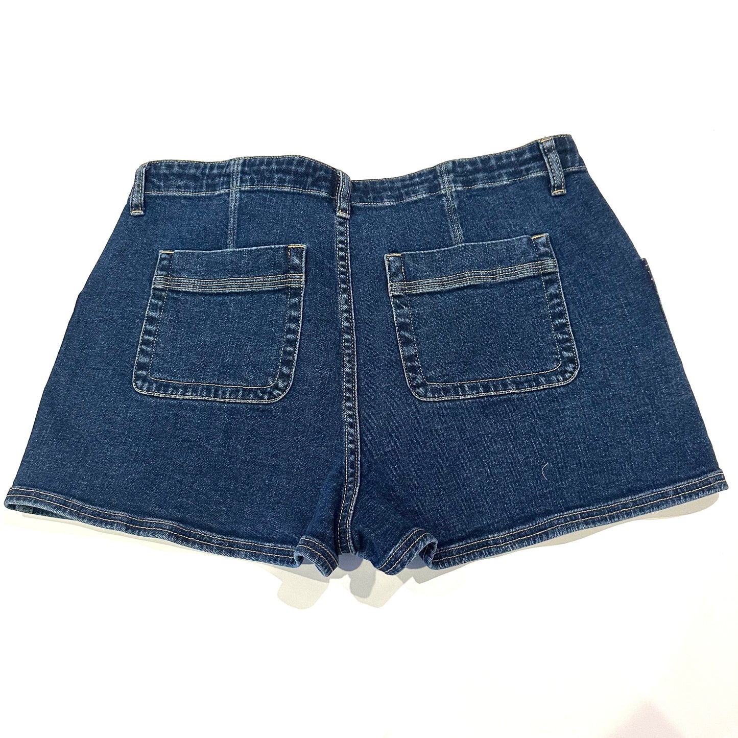 Dark Wash Denim Shorts