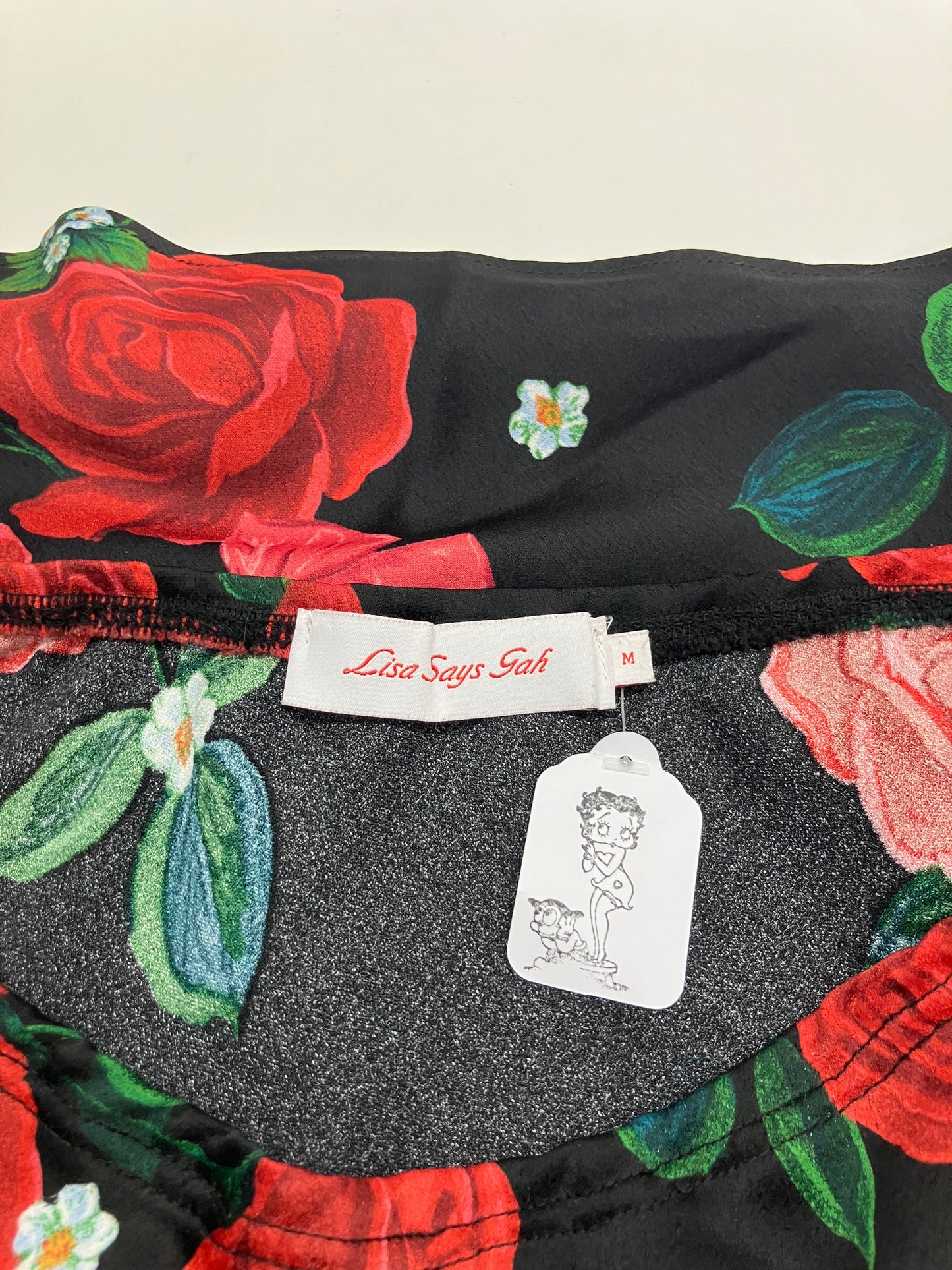 Vintage Lisa Says Gah Floral Roses Skirt