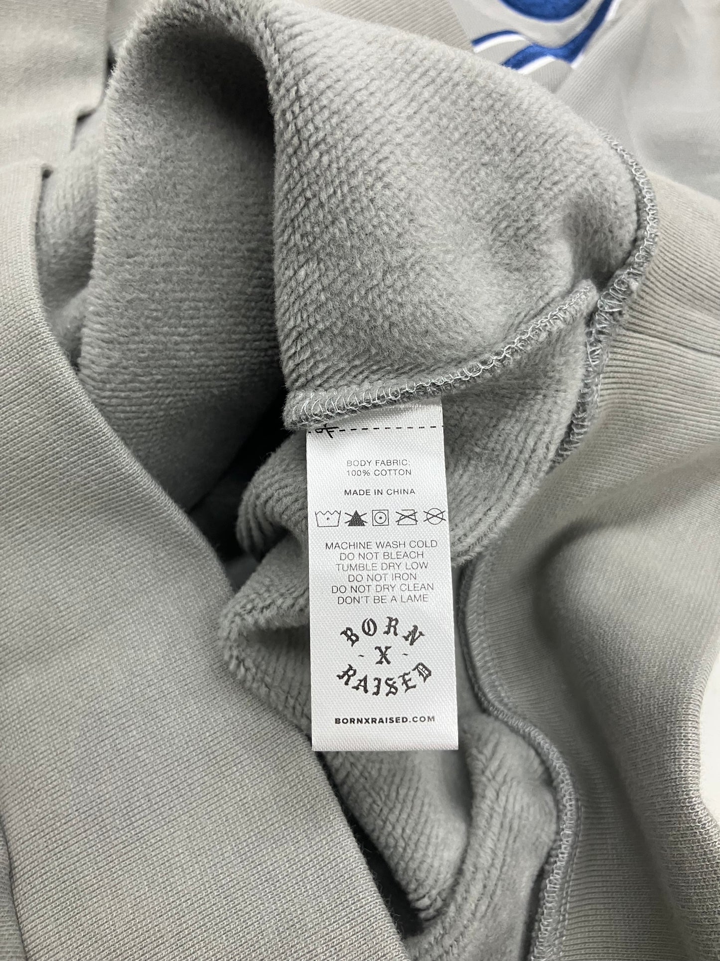 Born X Raised NWT Giant Logo Hoodie