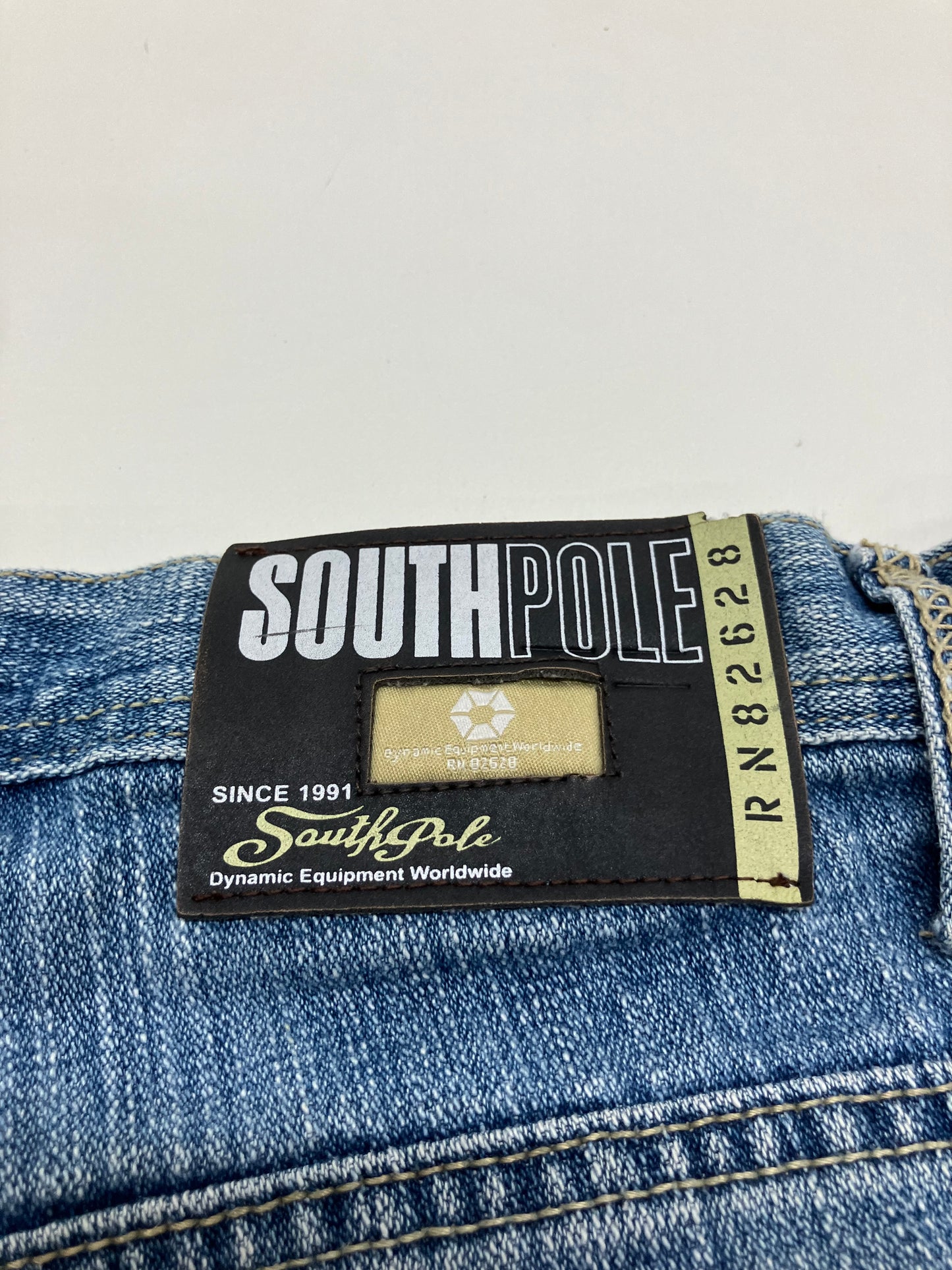 Y2K Southpole Embroidered Jorts