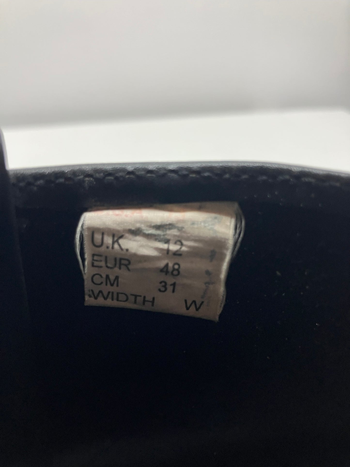 Vintage Euroseal Leather Black Boots