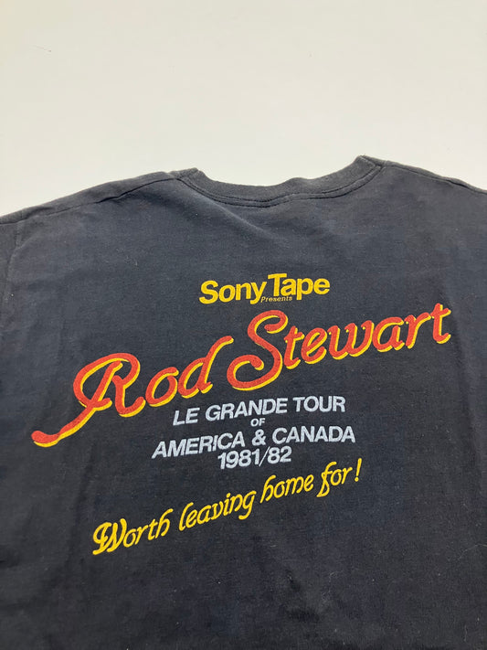 Vintage 1982 Rod Stewart American Tour Graphic Tank