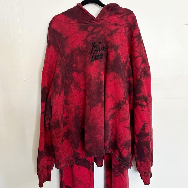 I AM GIA Red Tie-Dye Set