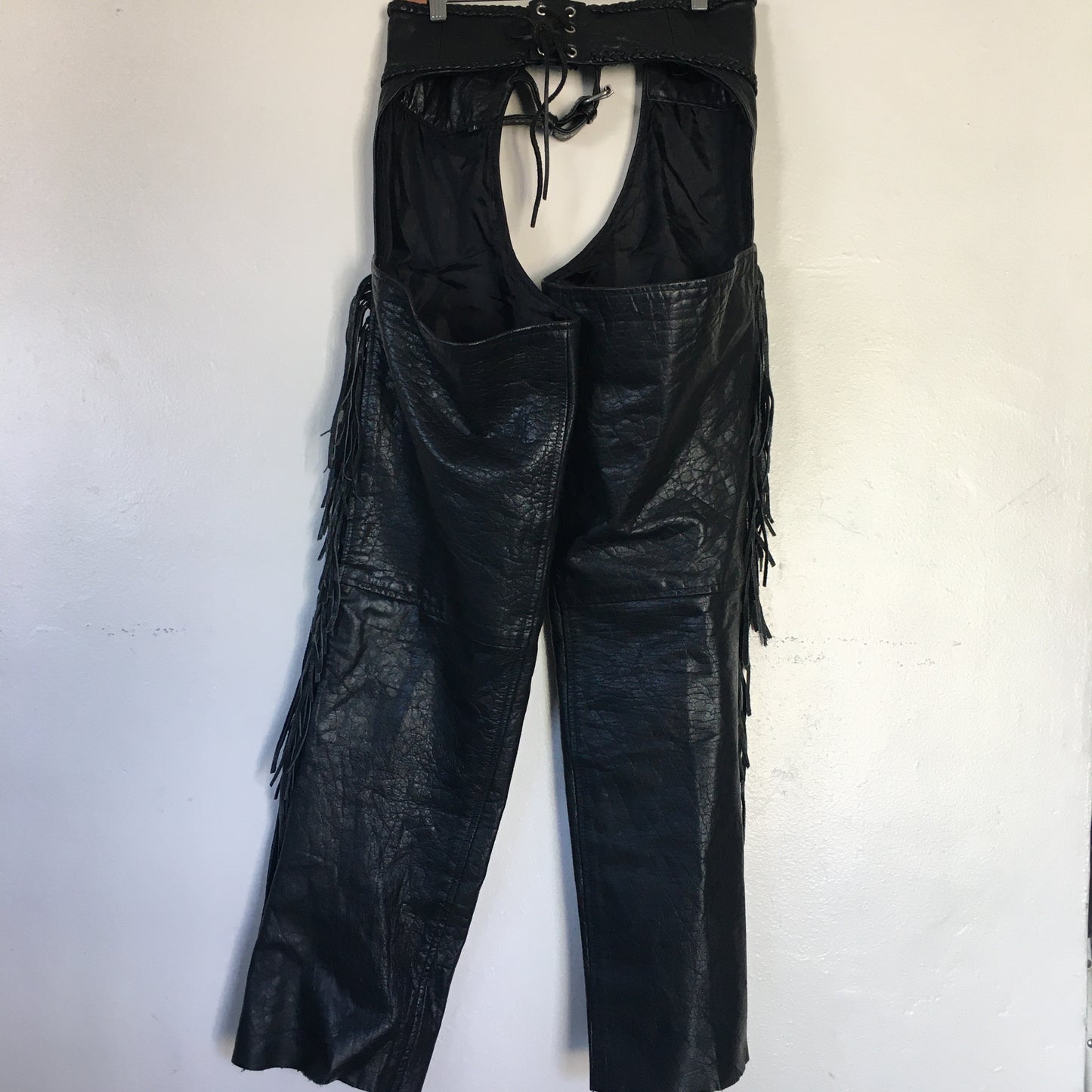 2 Piece Leather Set (chaps and vest)