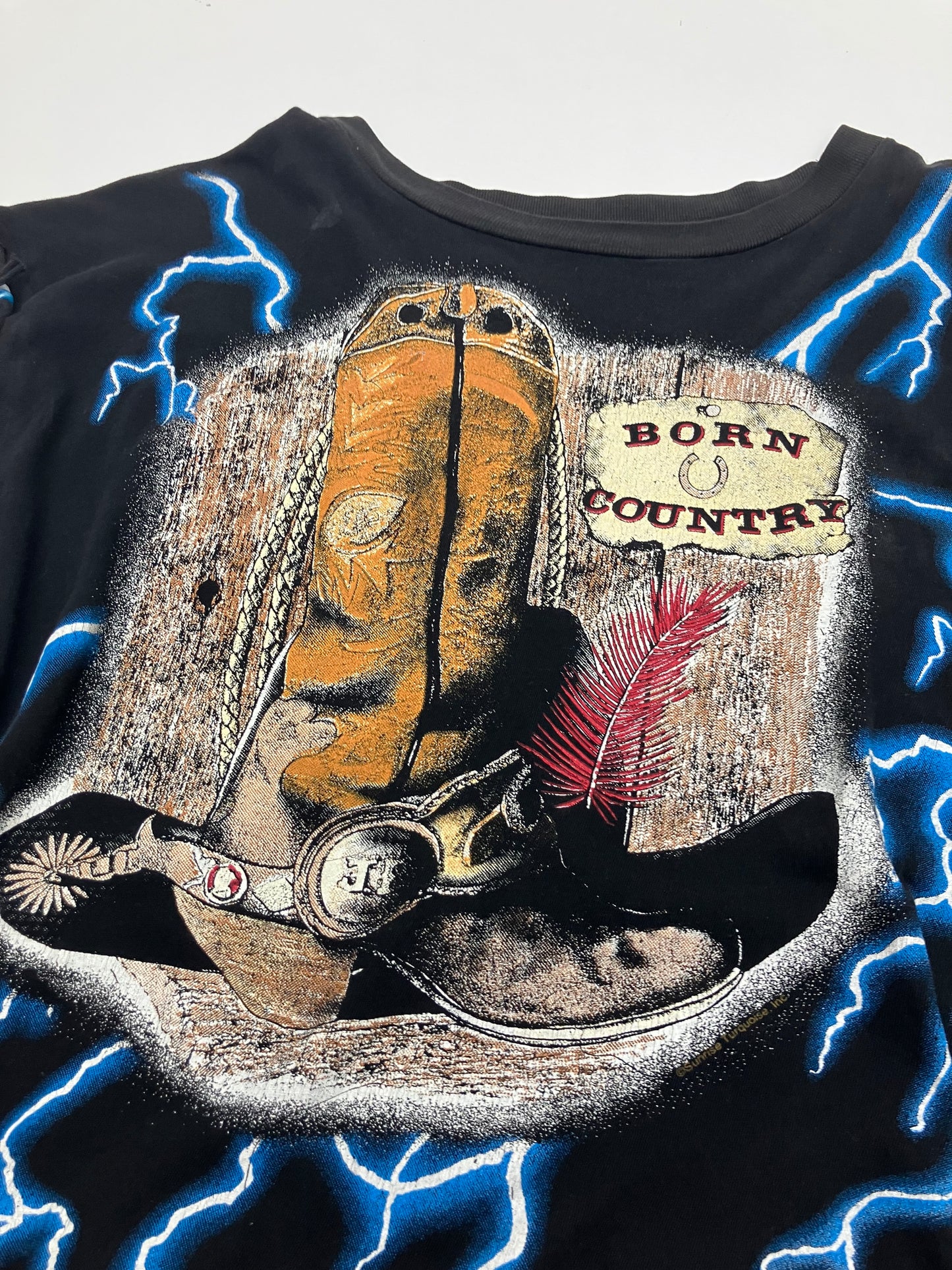 Vintage 1990’s American Thunder Beaded Shirt