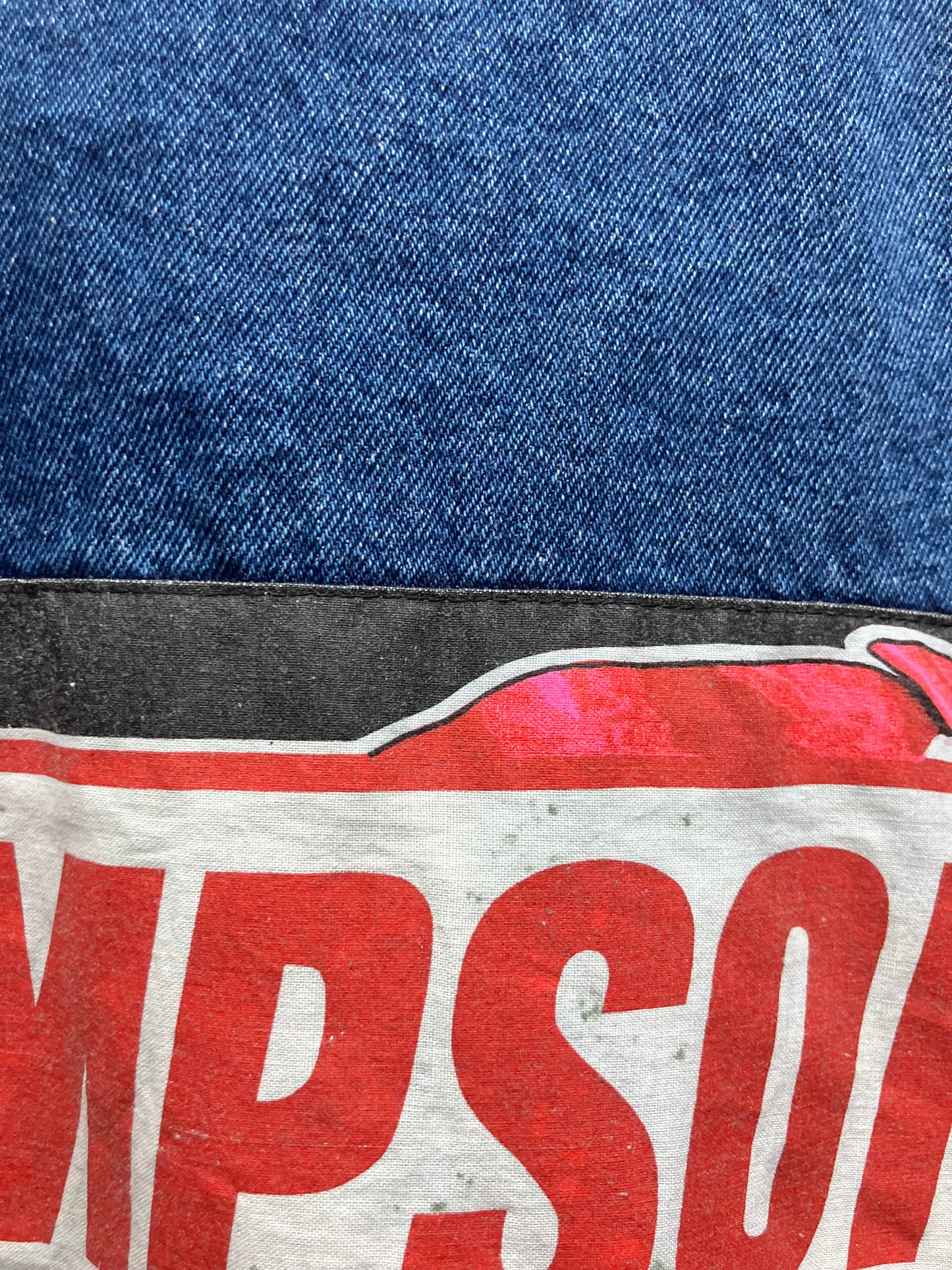Vintage 1990’s Simpson Indy Race Denim Jacket