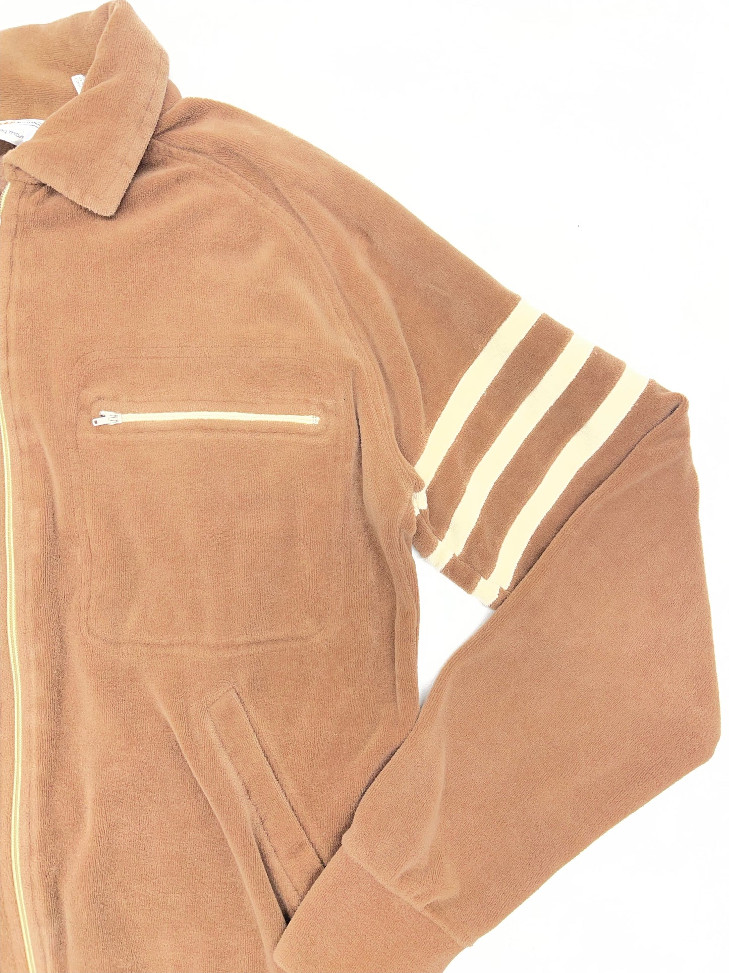 Vintage Capri Cali Velour Track Jacket