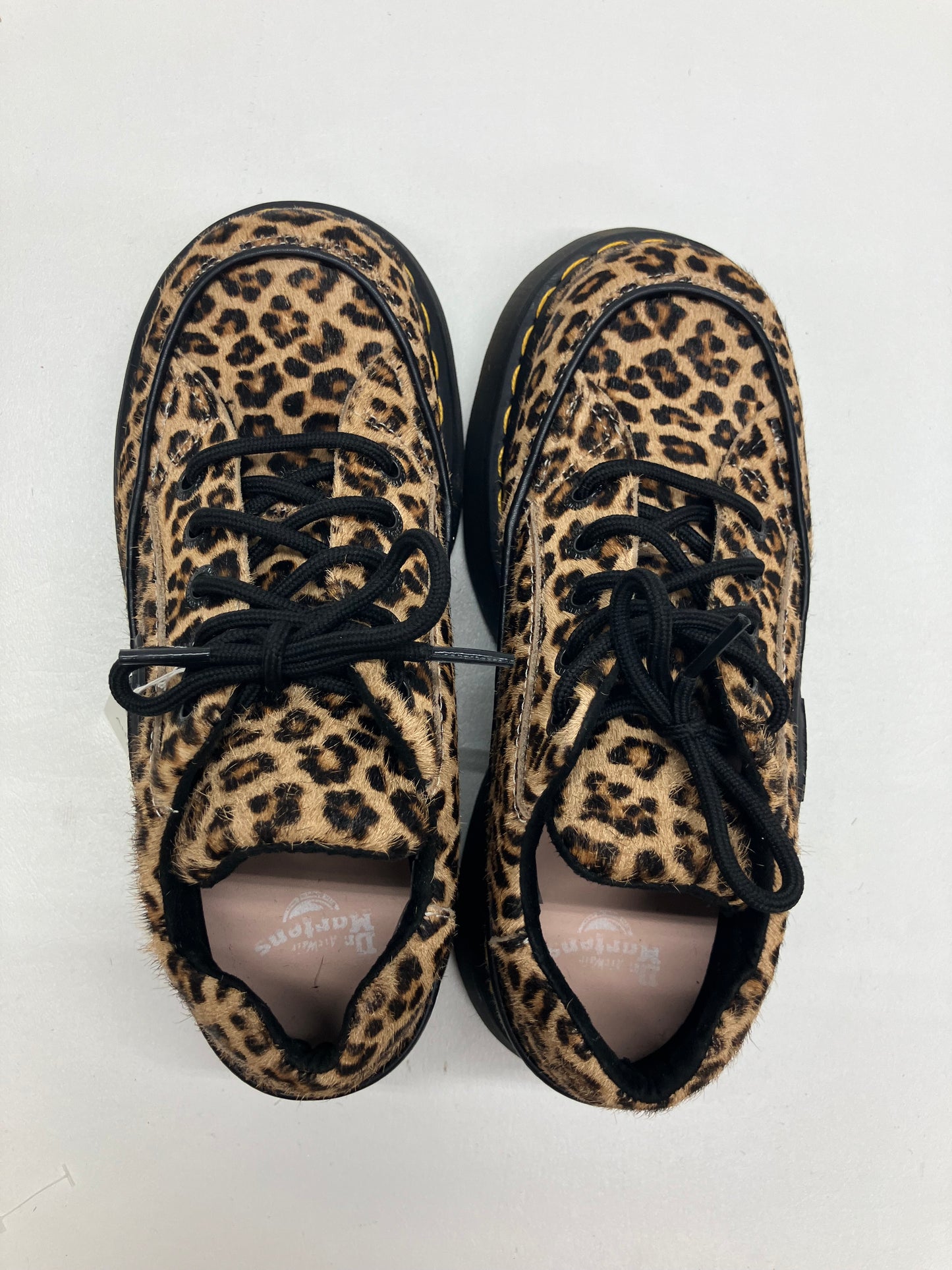 Leopard Print Doc Marten Platforms