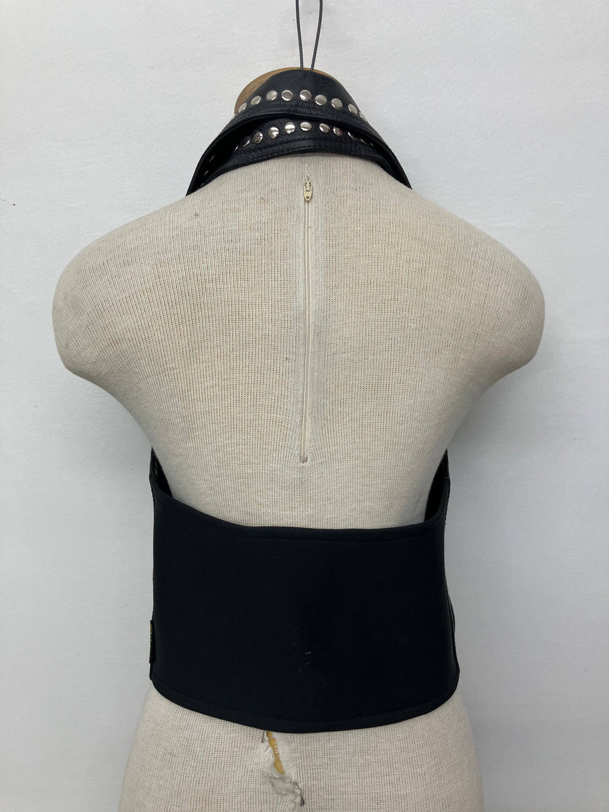 Custom Hand Studded New Leather Vest
