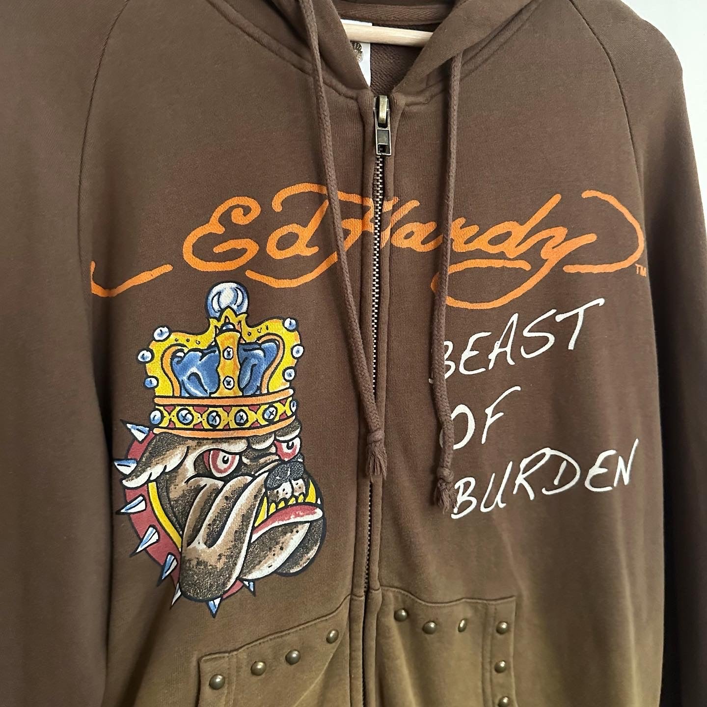 Vintage Ed Hardy Hoodie