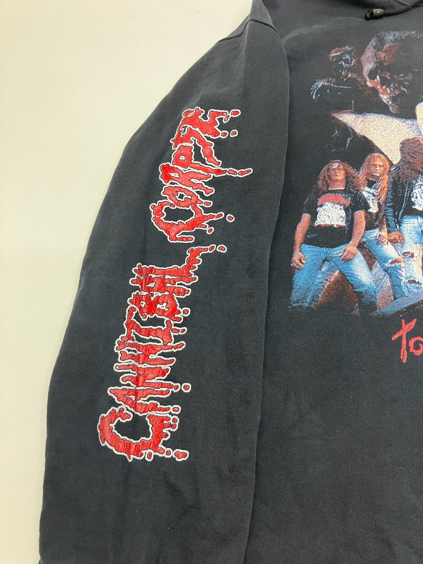 1990’s Cannibal Corpse Tomb Of The Mutilated Hoodie