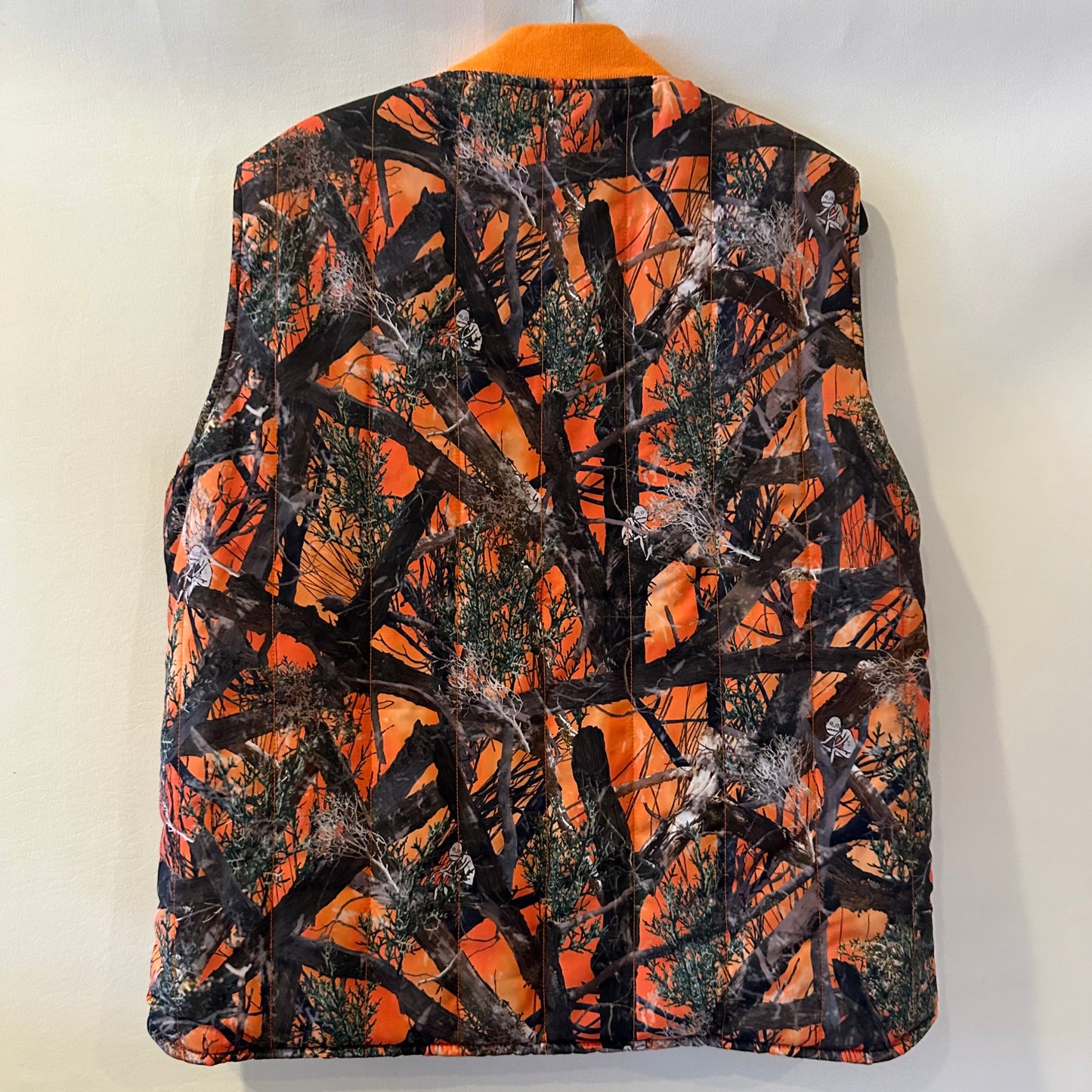 “Fucking Awesome” Reversible Orange Camo Vest