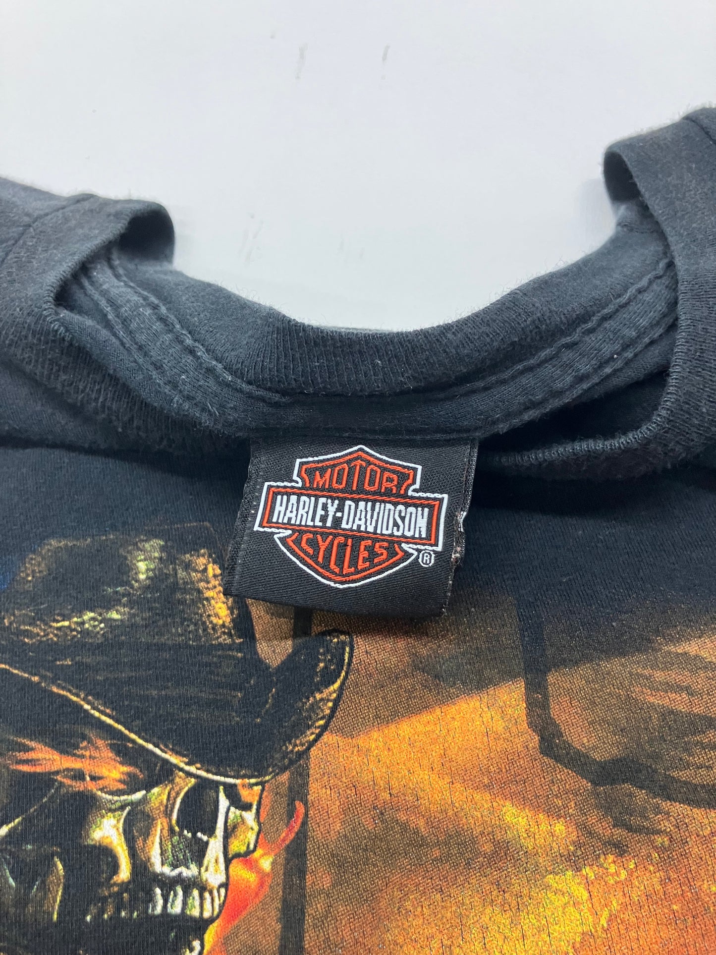 Y2K Harley Davidson Texas Rebel Graphic Tee