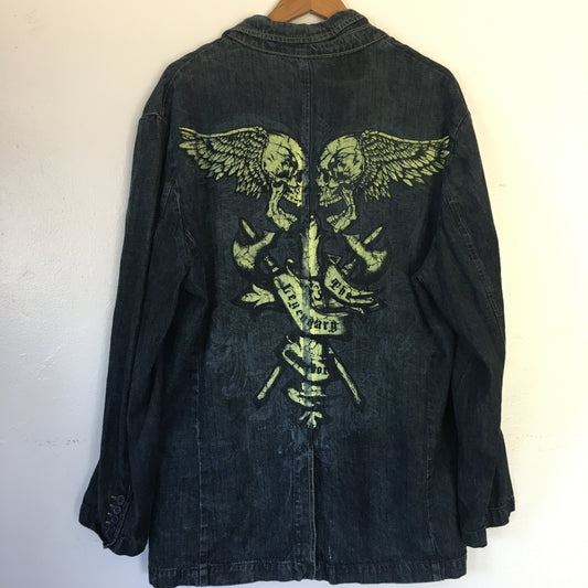 Gearseven Collection skull print jacket