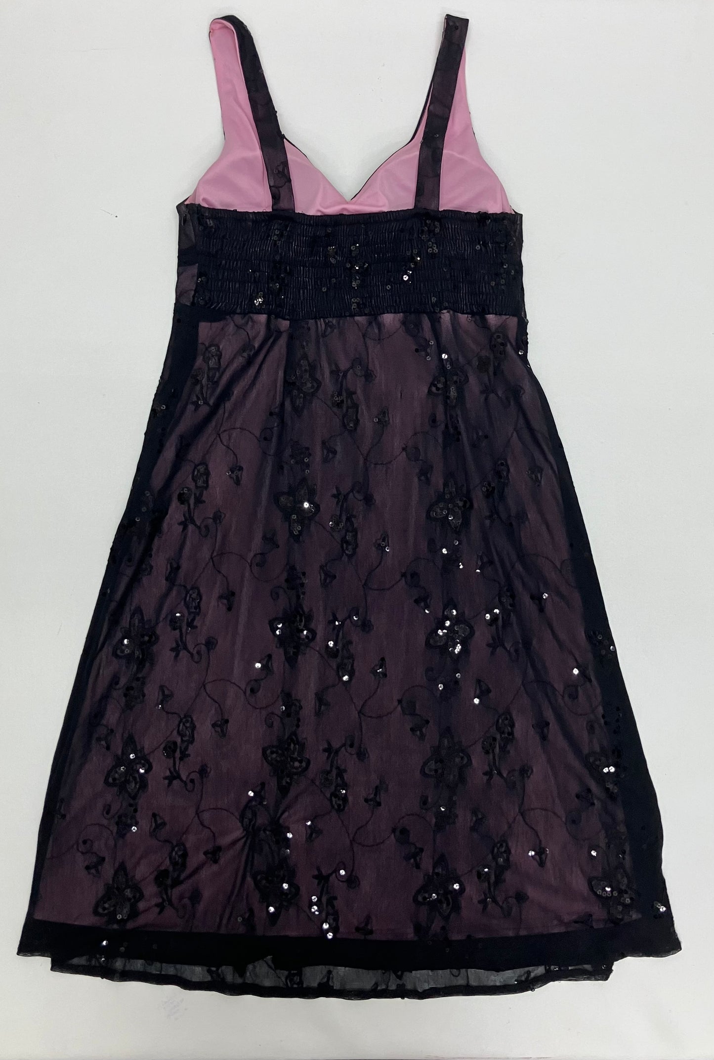 Y2k Sequins Pink Dress