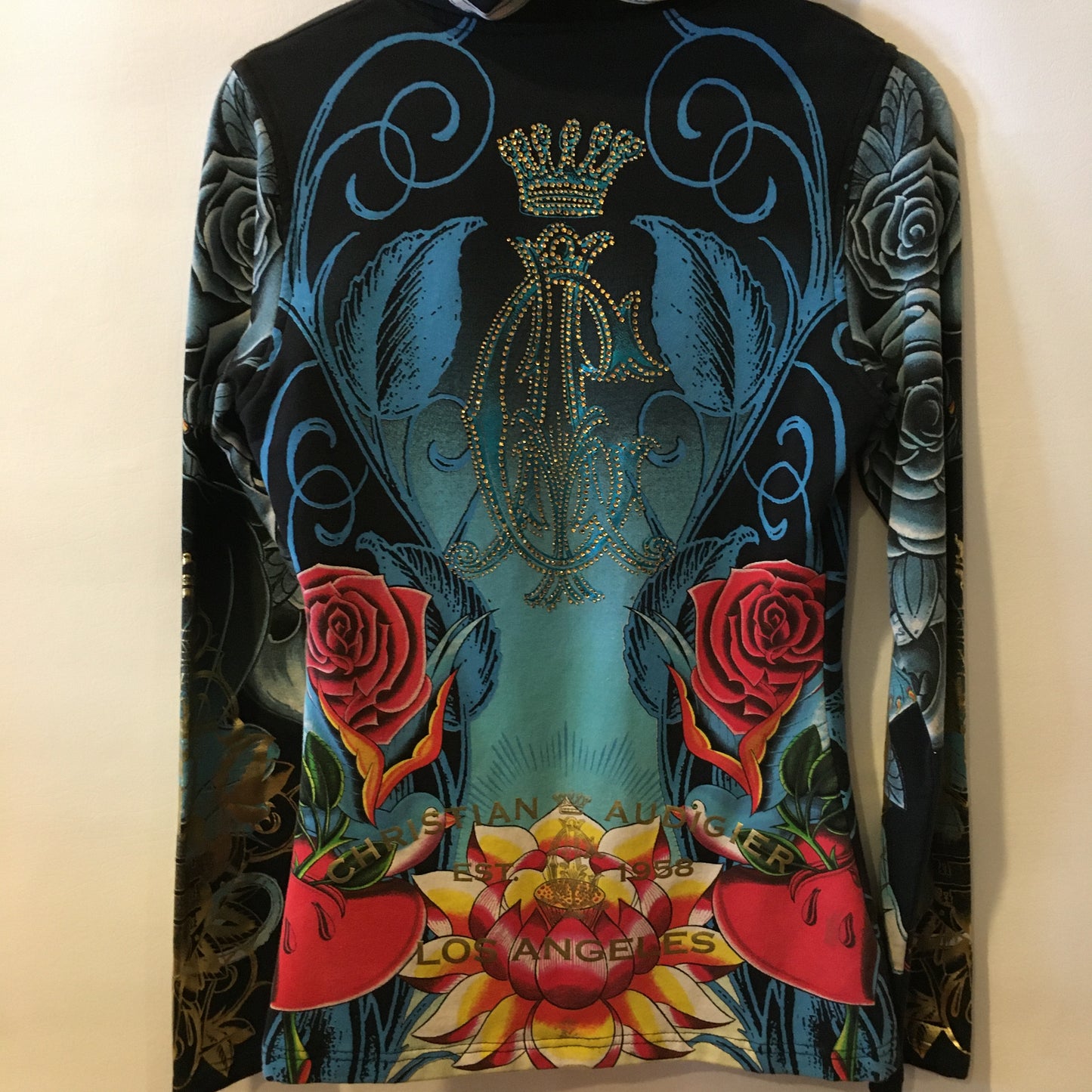 Christian Audigier zip-up