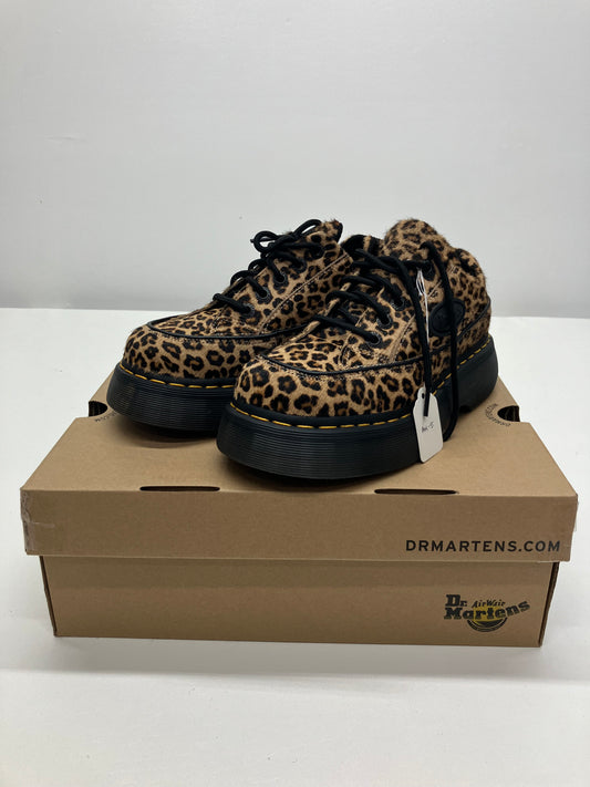 Leopard Print Doc Marten Platforms