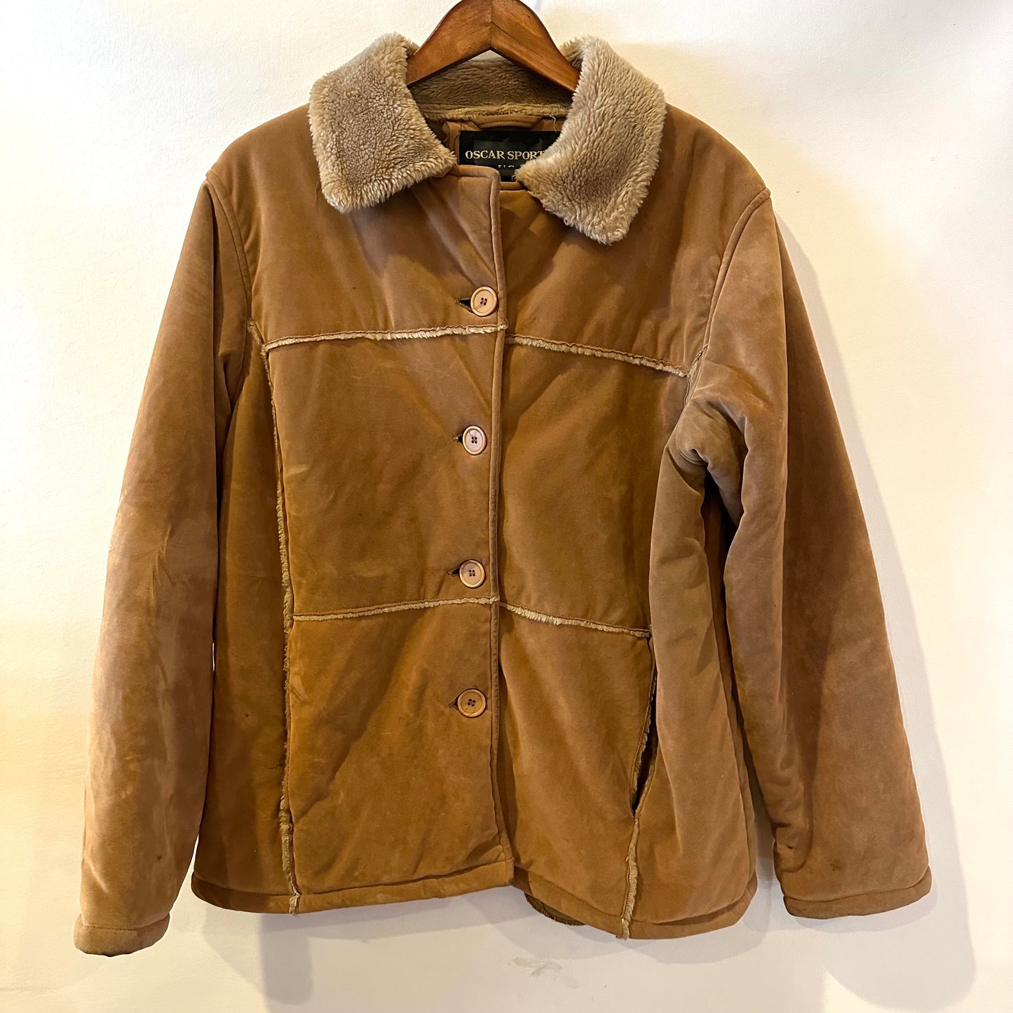 Oscar Sports Faux Shearling Jacket