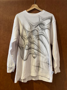White Thermal Air Brushed Long Sleeve