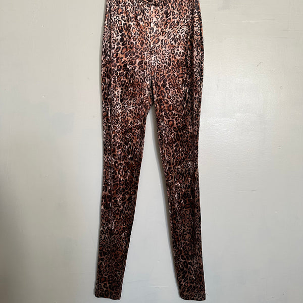 Leopard Velvet Jumpsuit