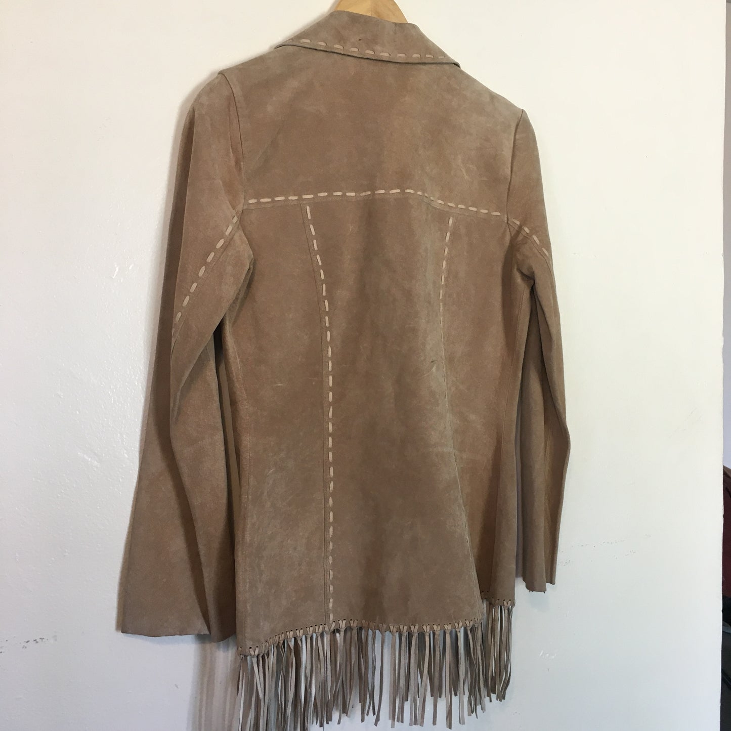 Leather Fringe Jacket