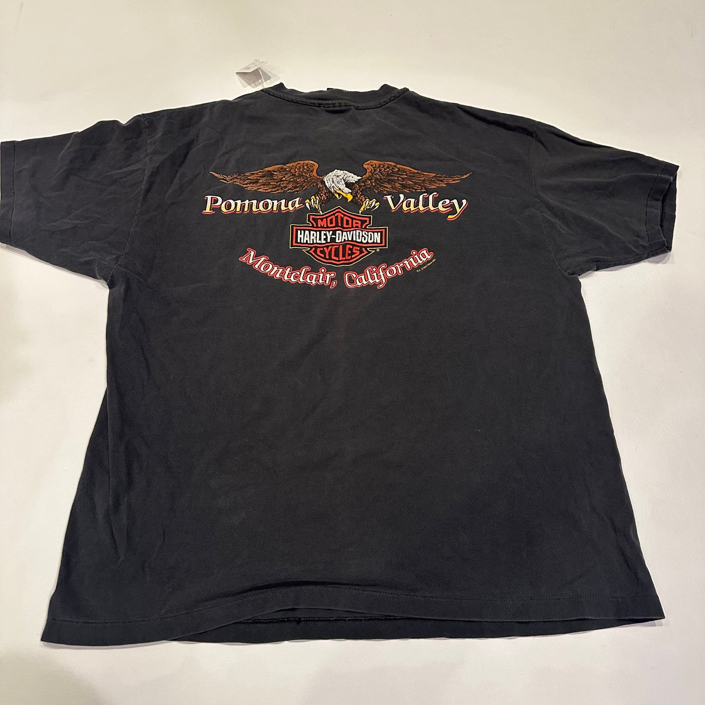 Harley Davidson Pomona Valley Montclair, California Graphic T-Shirt