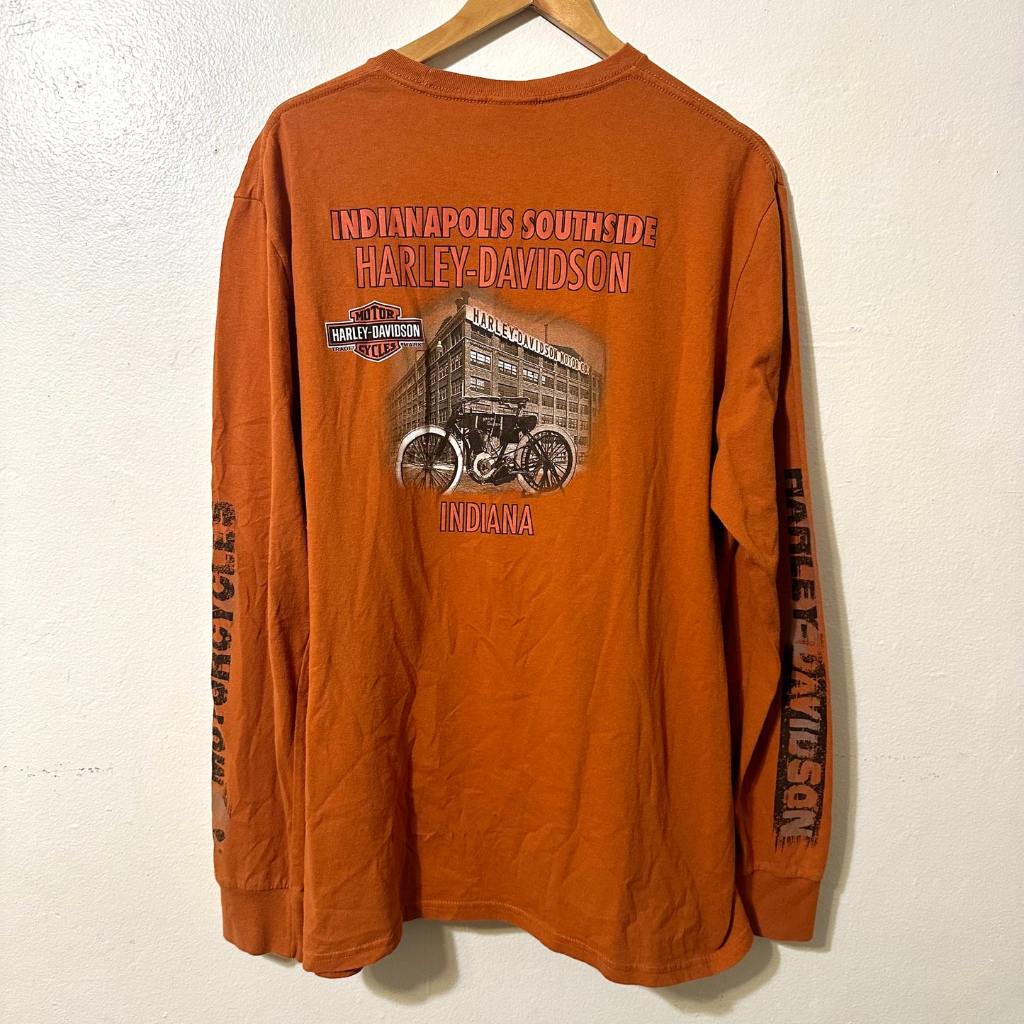 Harley-Davidson Skull Graphic Long-Sleeve