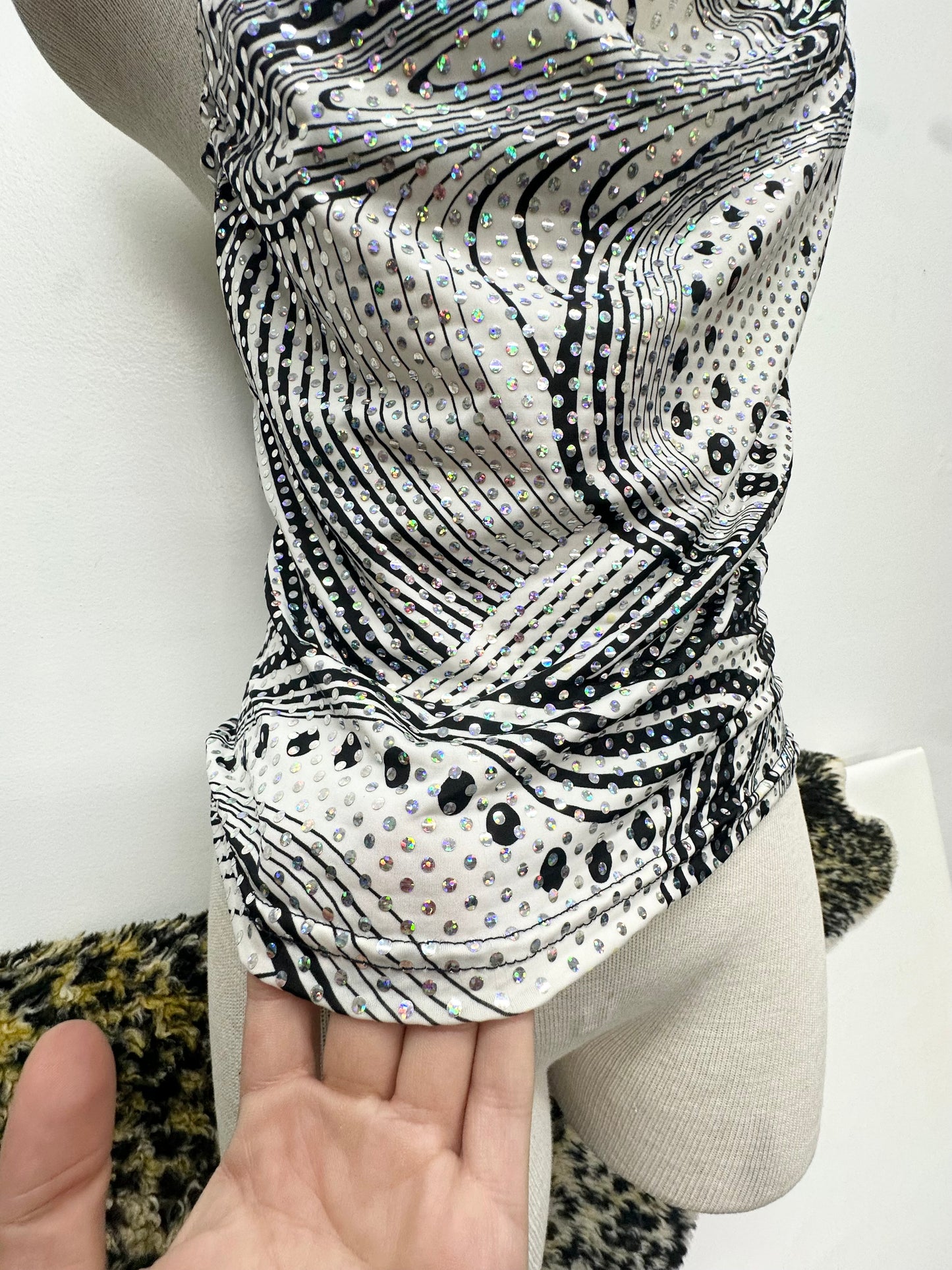 Sequins Y2K spaghetti top