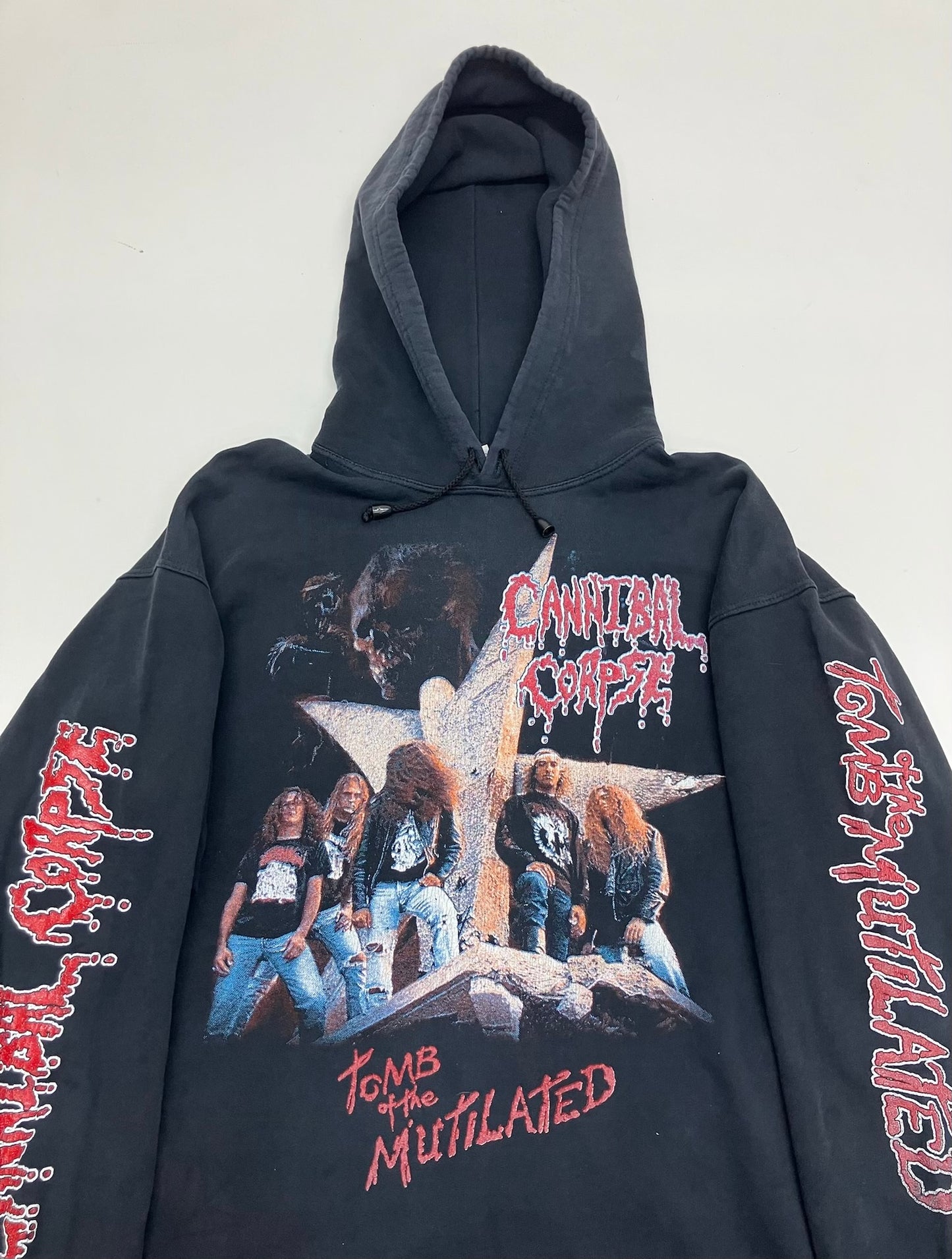 1990’s Cannibal Corpse Tomb Of The Mutilated Hoodie
