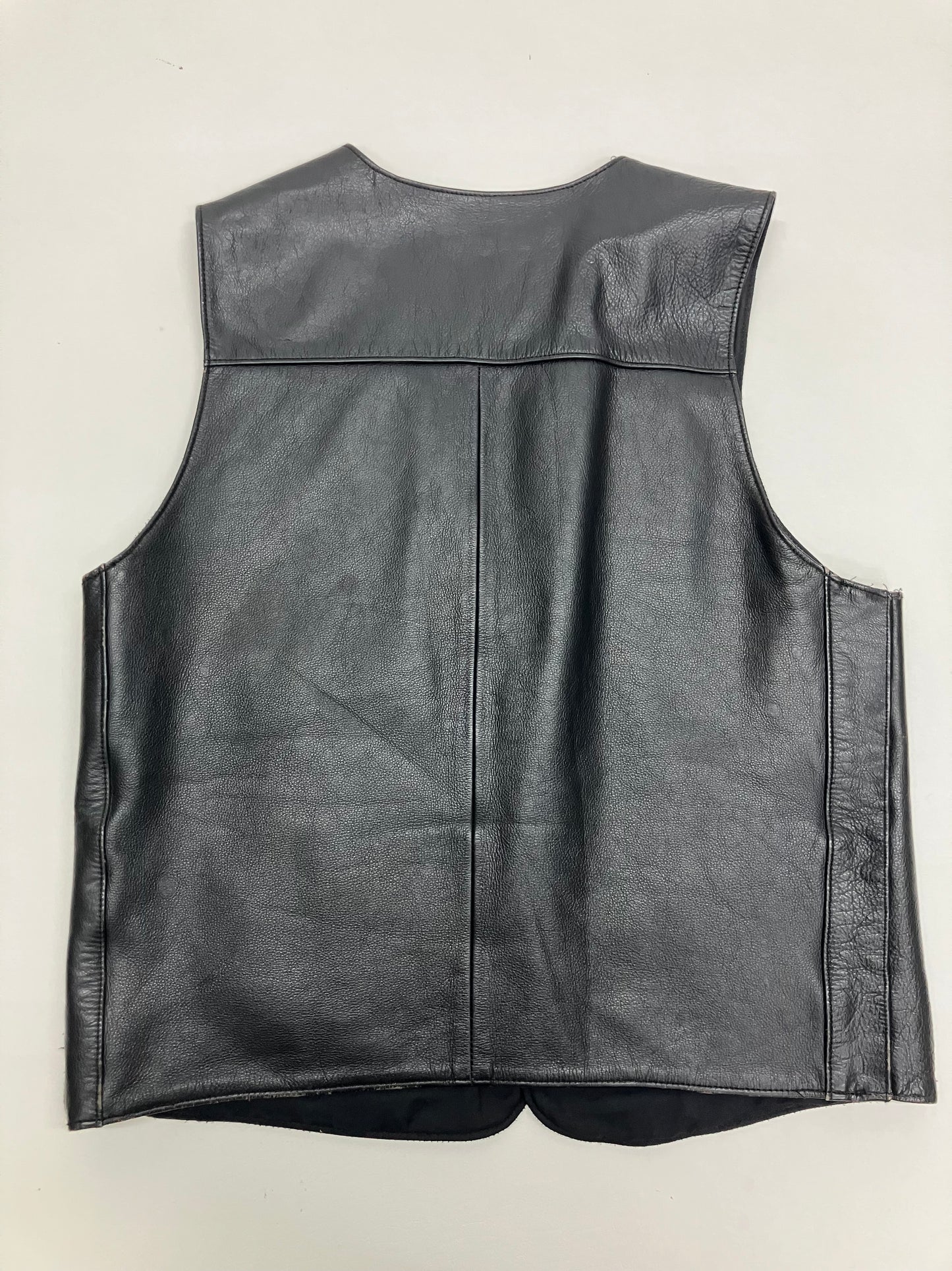 Vintage Harley Davidson Leather Vest