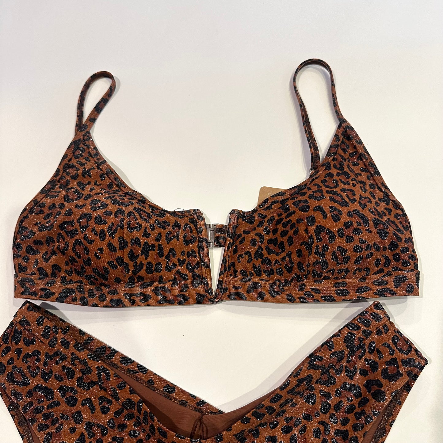 Leopard Print Bikini Set