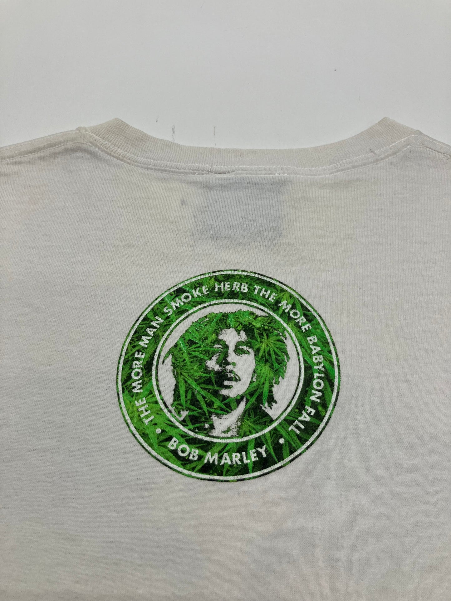 Y2K Bob Marley Zion Graphic Tee