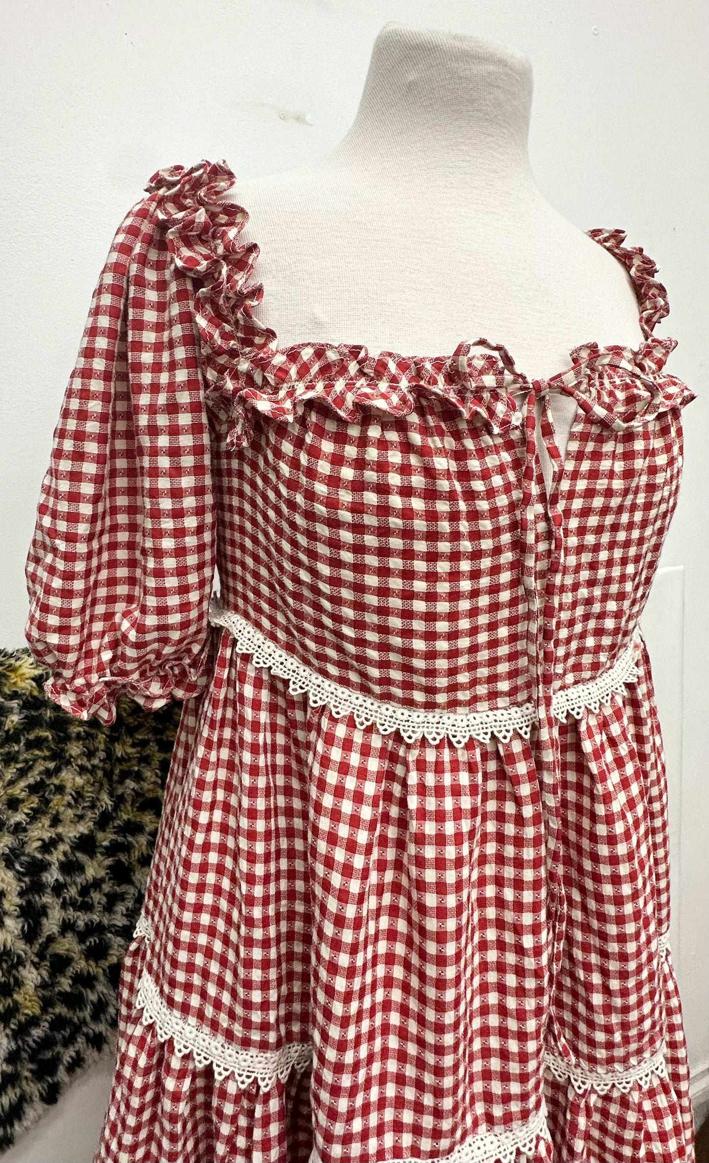 Gingham Cottage Dress