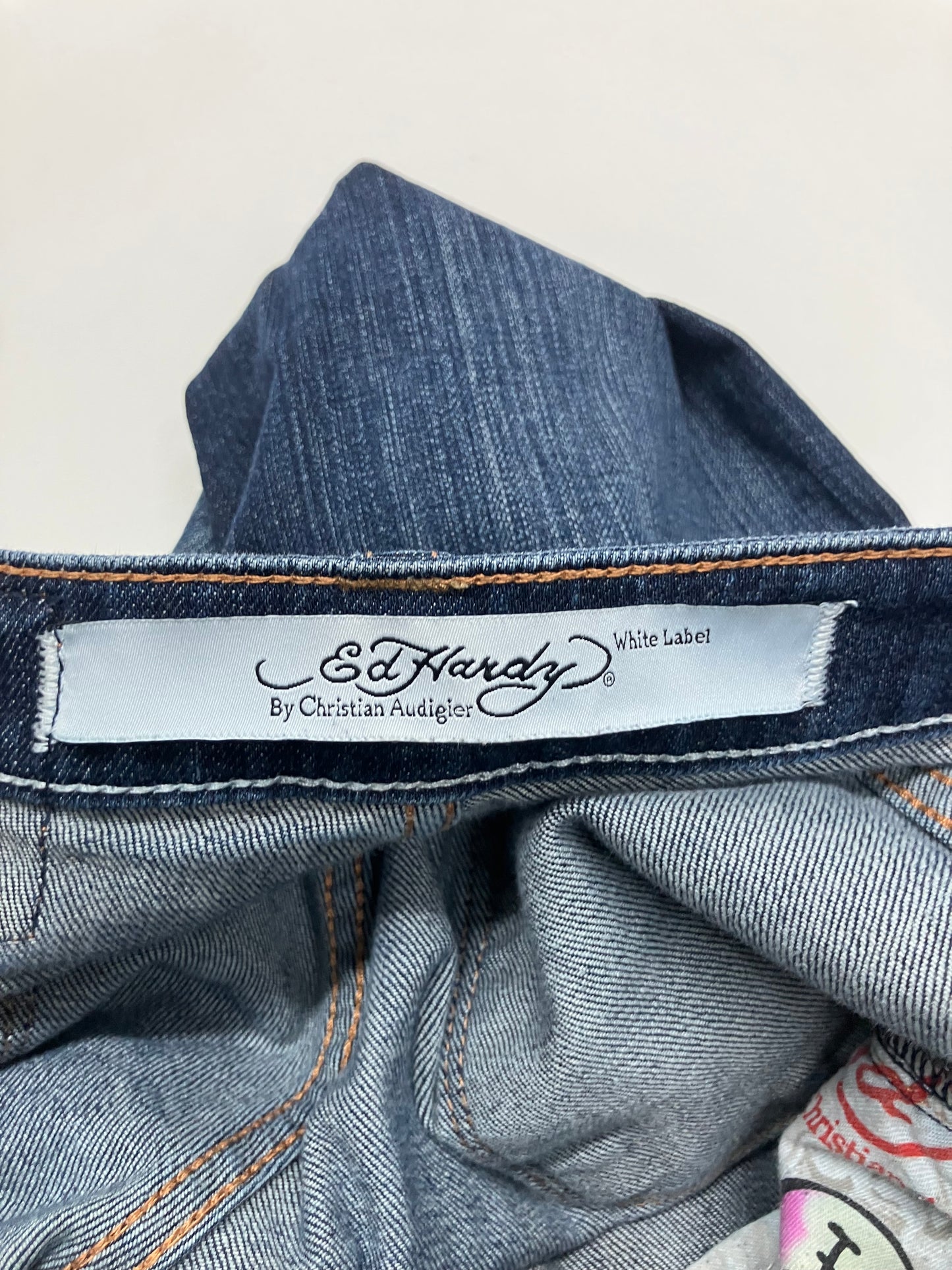 Ed Hardy White Label Jeans