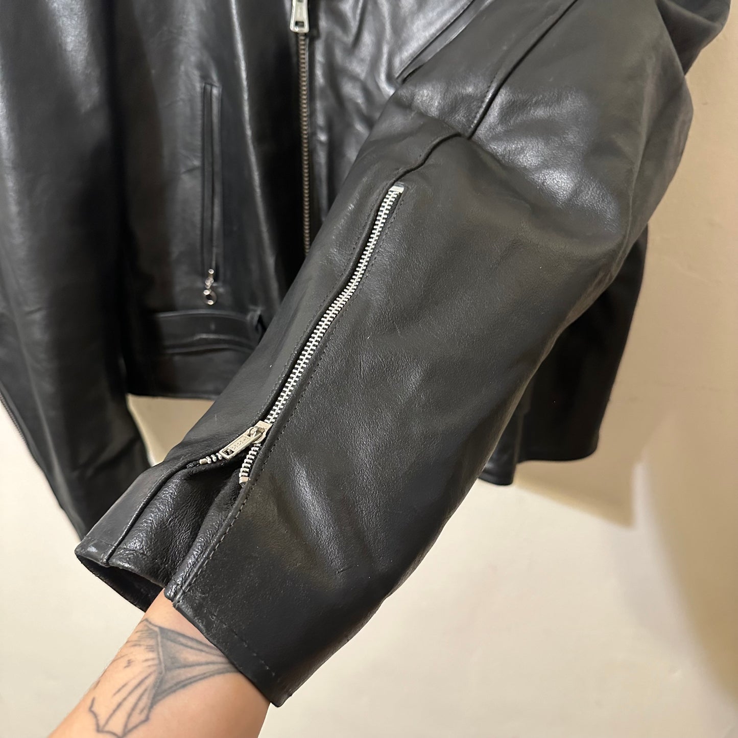 Vintage Excelled Leather Moto Jacket