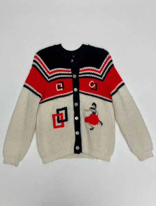 Vintage Knitted Dancing Sweater