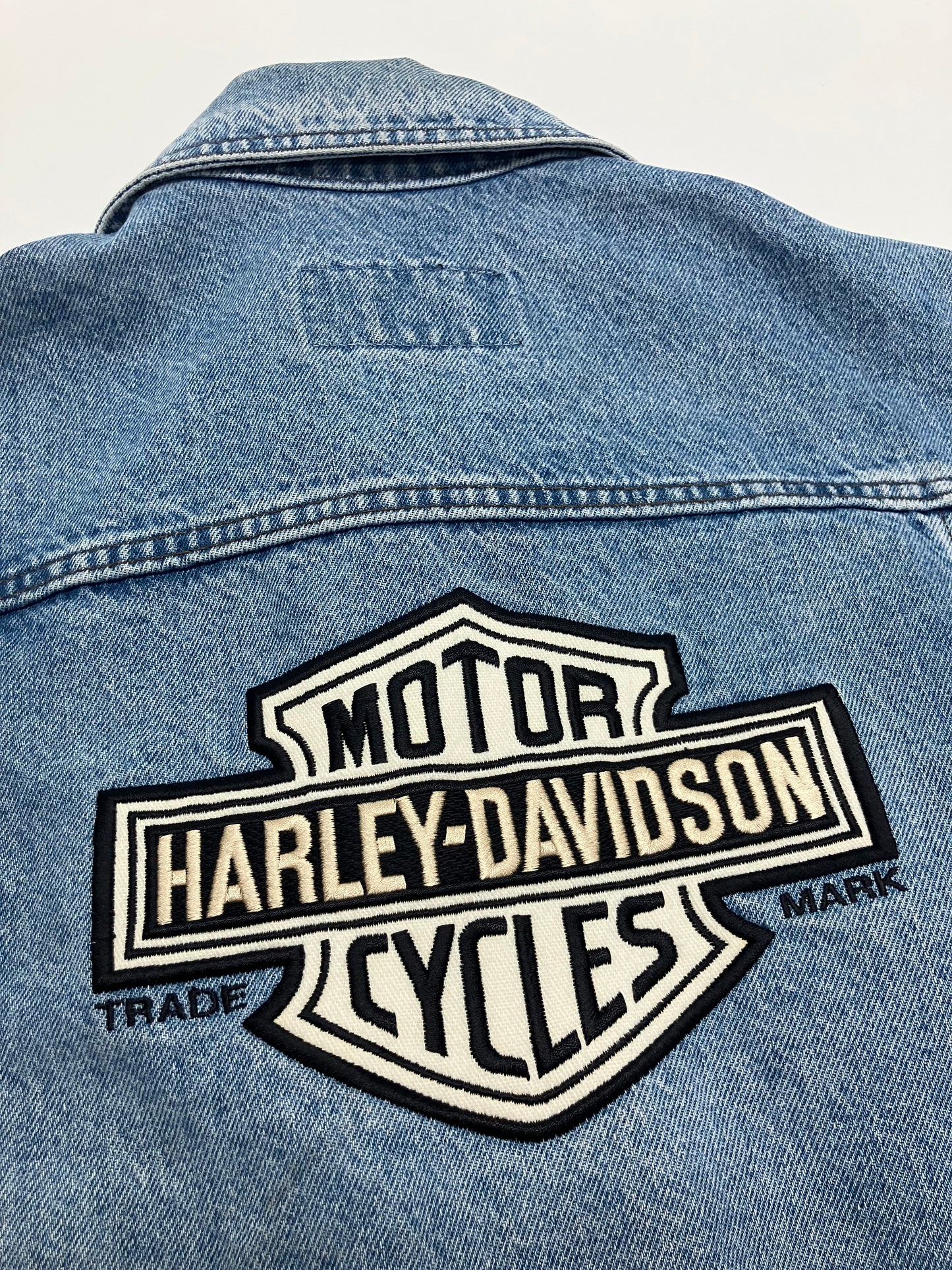 Vintage 90’s Harley Davidson Denim Jacket