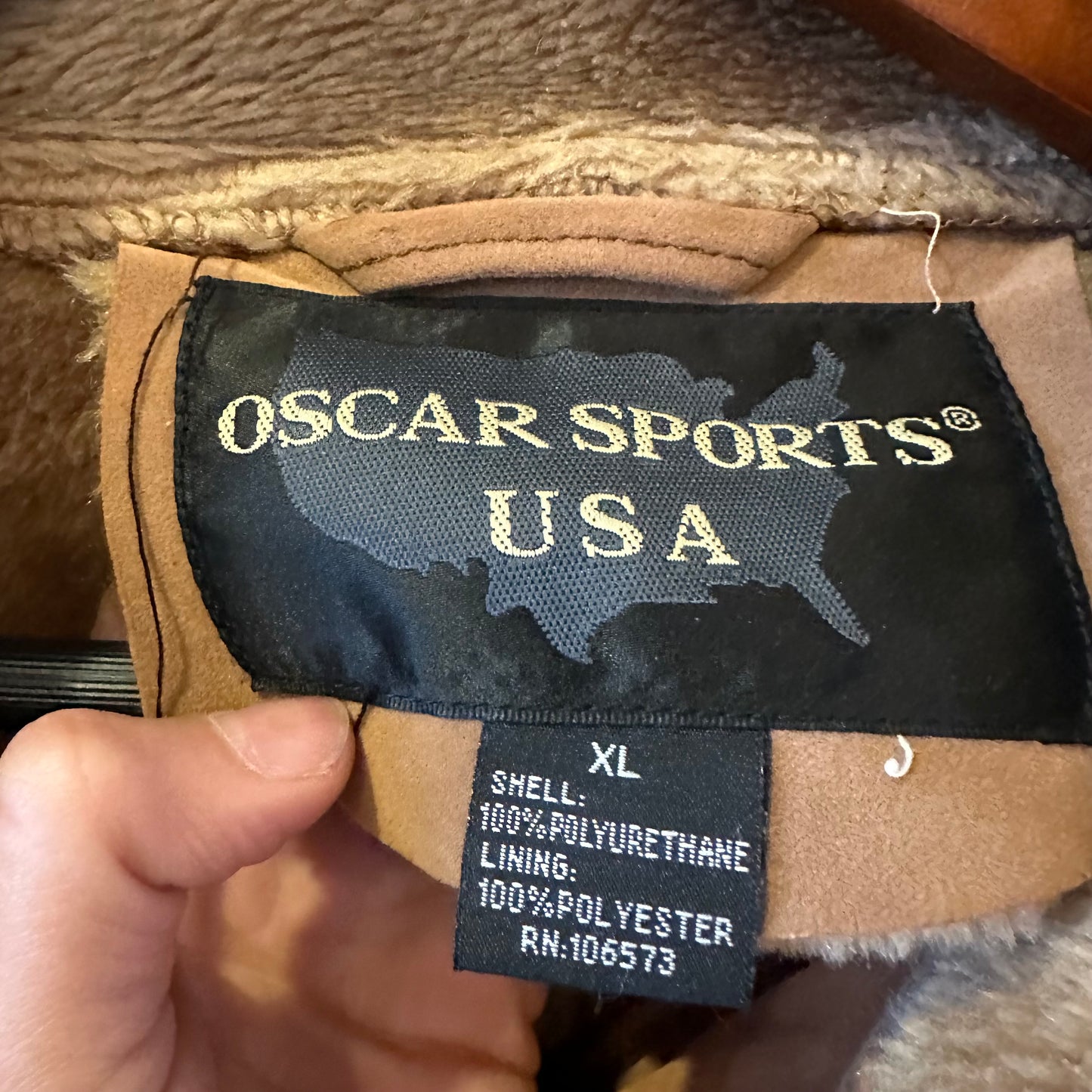 Oscar Sports Faux Shearling Jacket