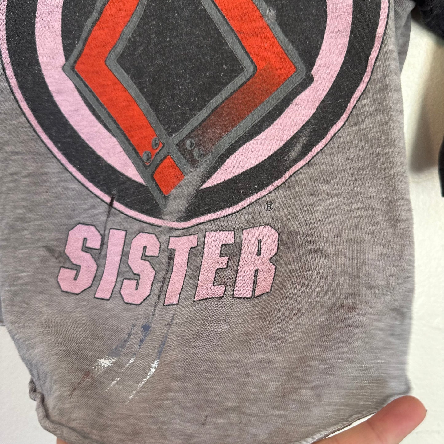 Vintage 1980s Twisted Sister Raglan T-Shirt