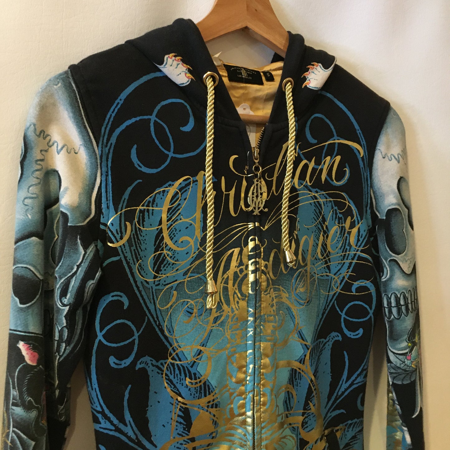 Christian Audigier zip-up