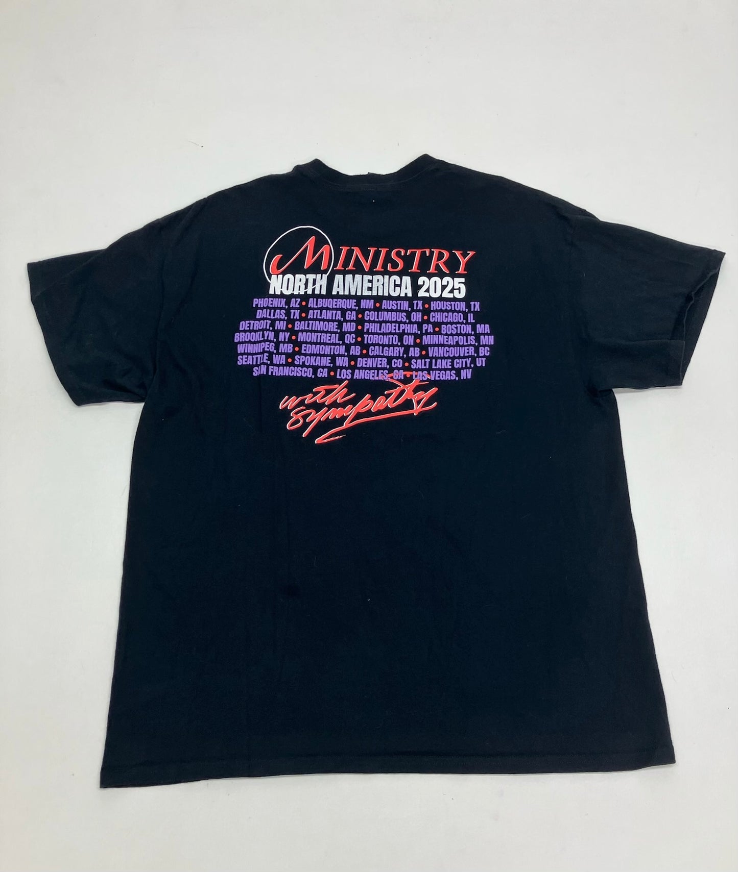 Ministry North American Tour Band Tee