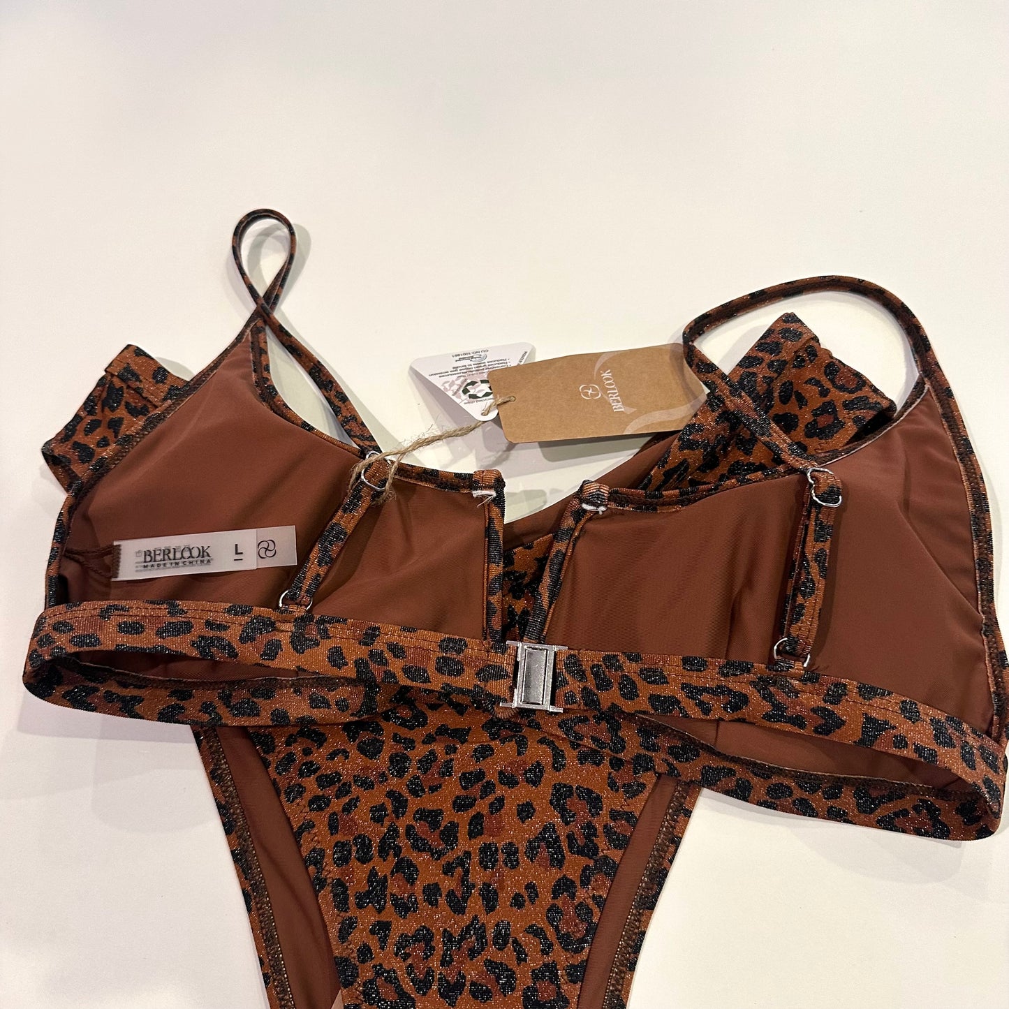 Leopard Print Bikini Set