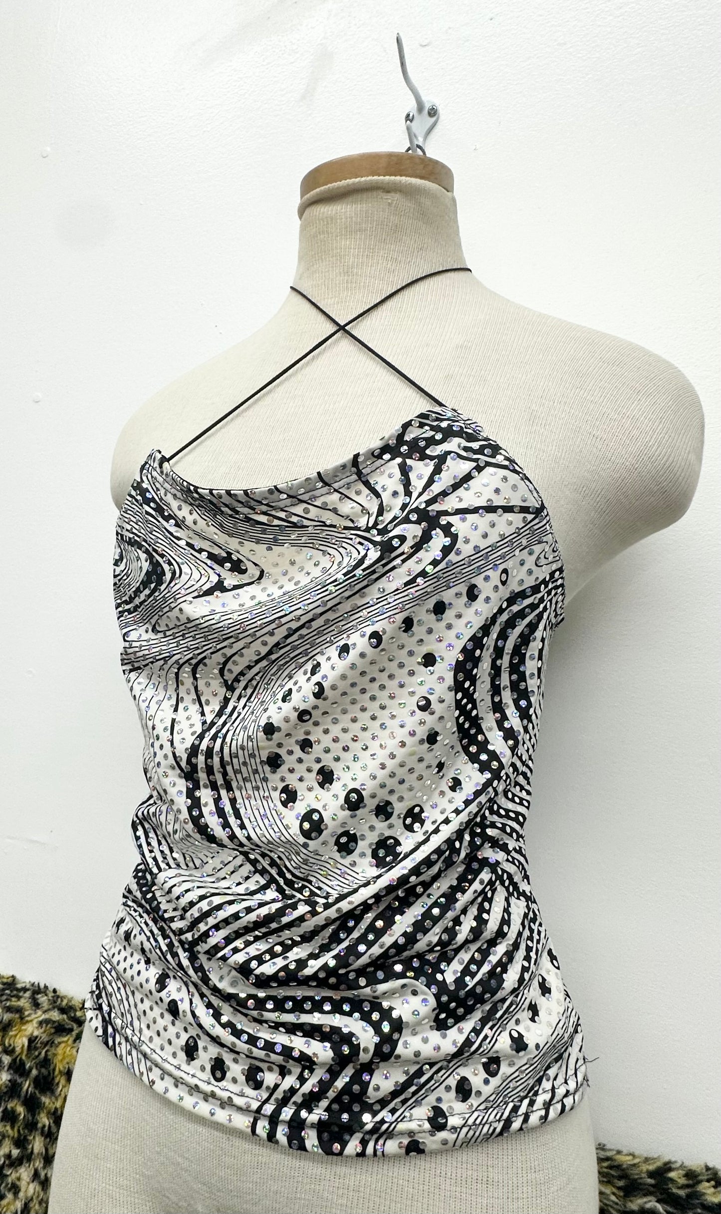 Sequins Y2K spaghetti top
