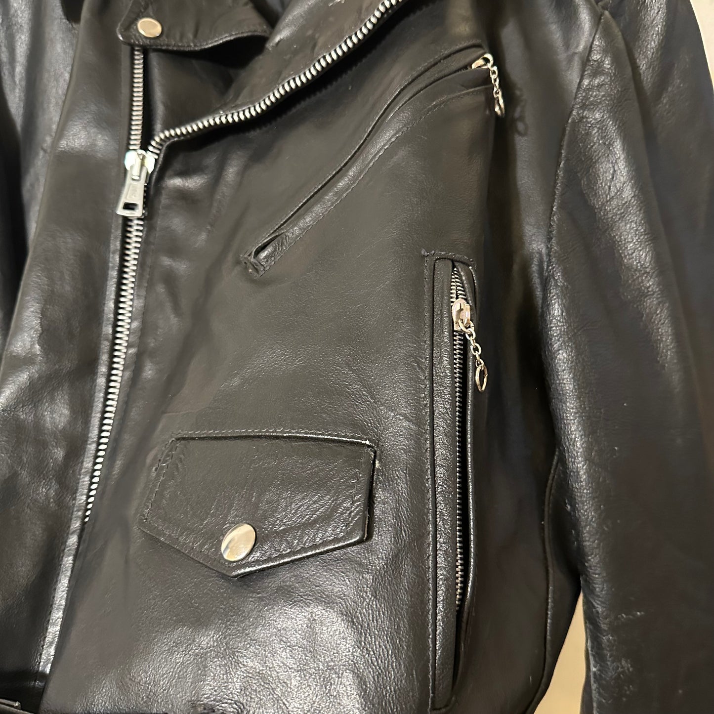 Vintage Excelled Leather Moto Jacket