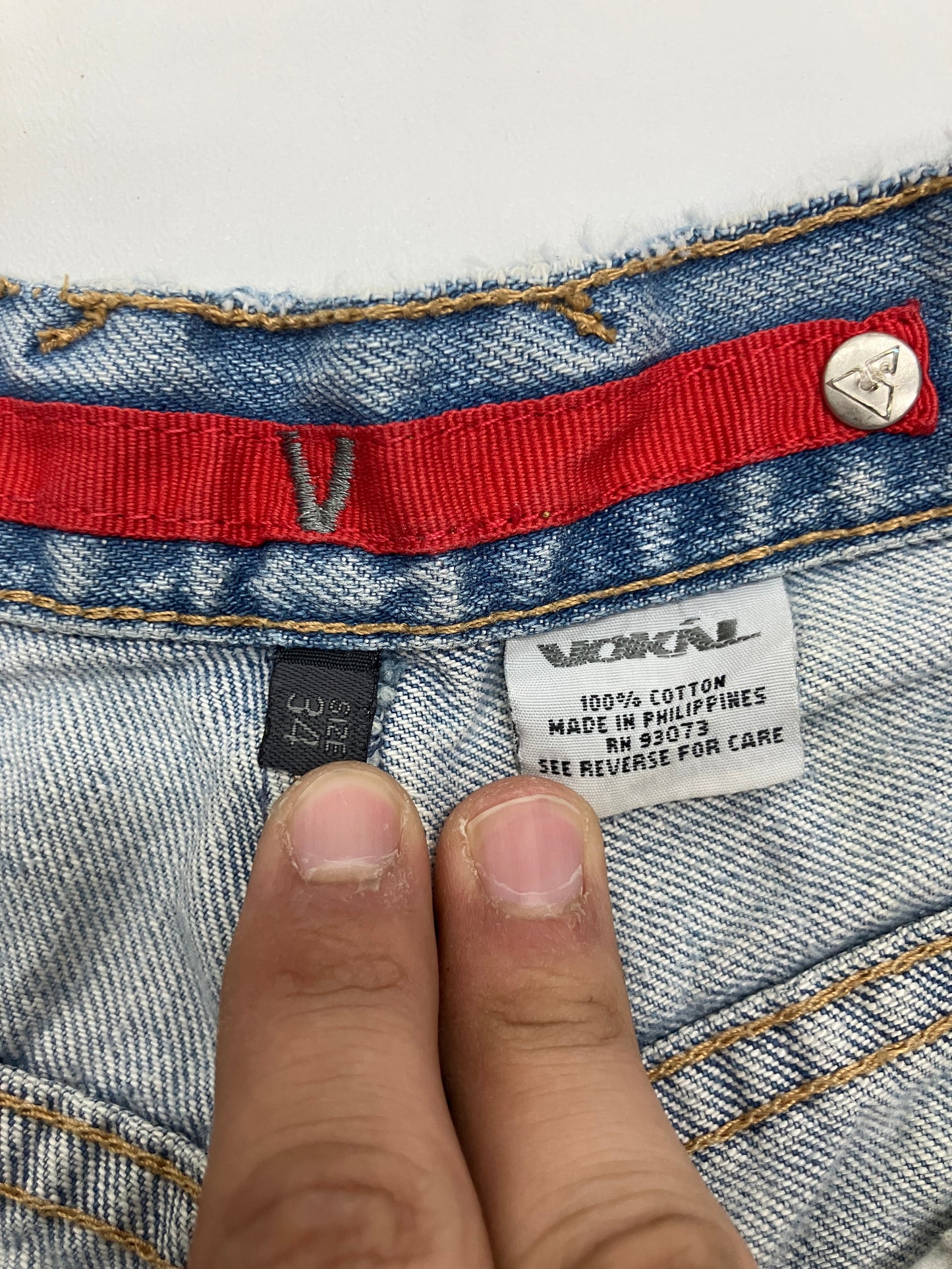 Vokal Embroidered Y2k Denim Jeans