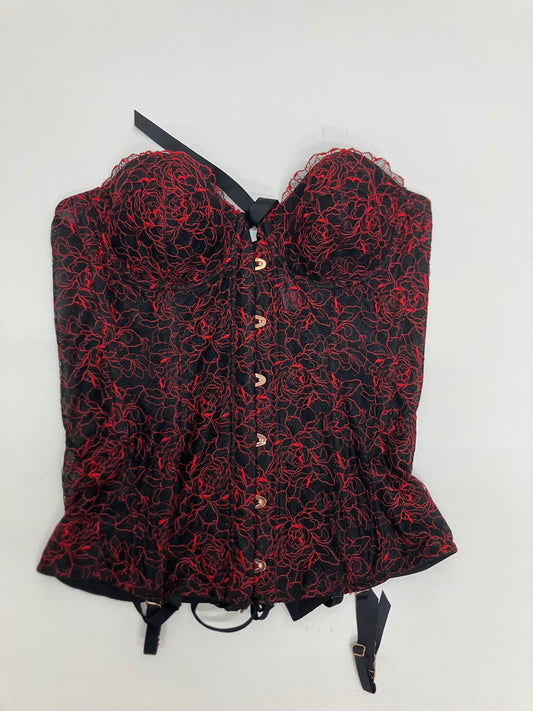 Savage x Fenty Red Lace Corset
