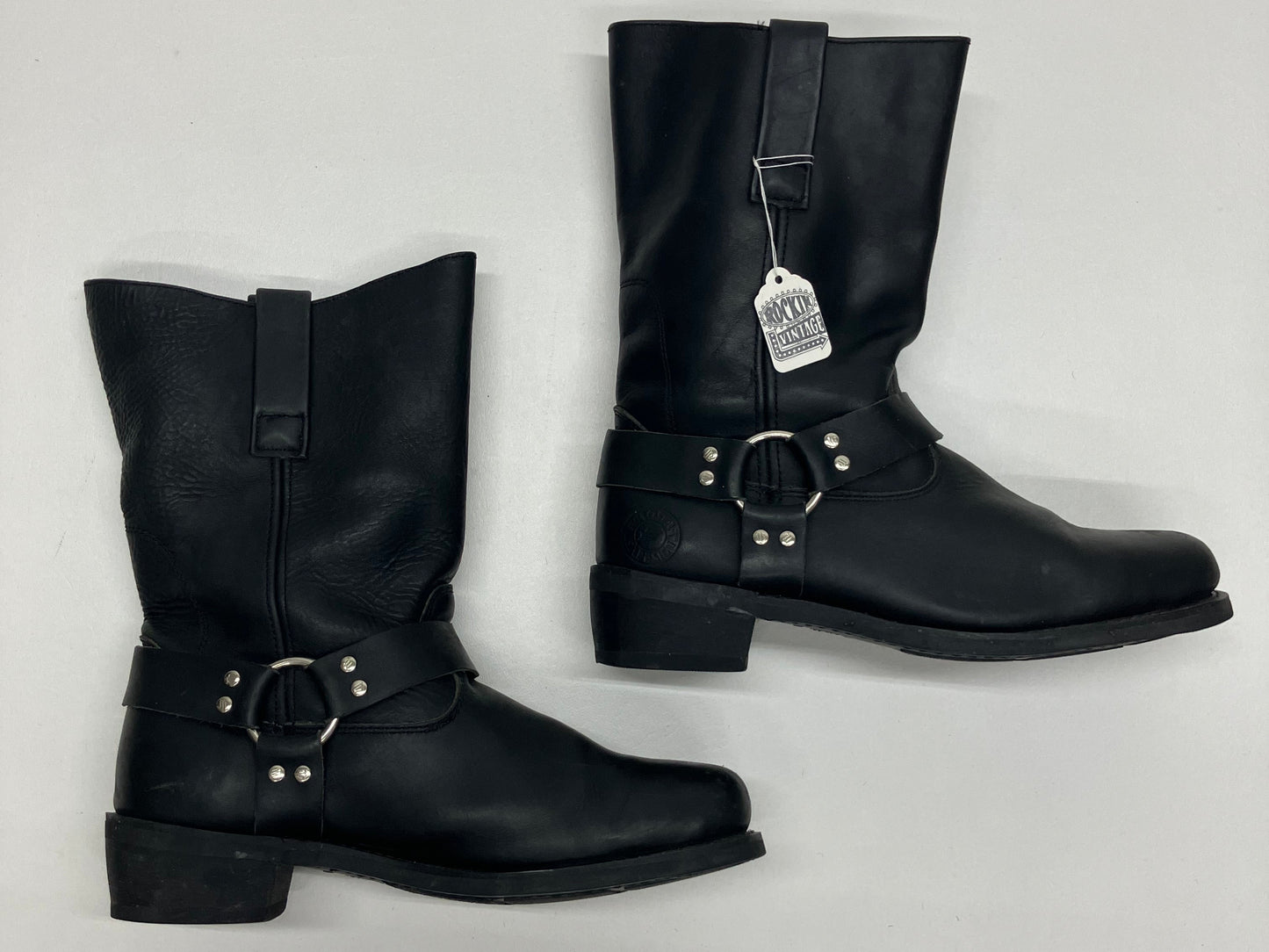 Vintage Euroseal Leather Black Boots